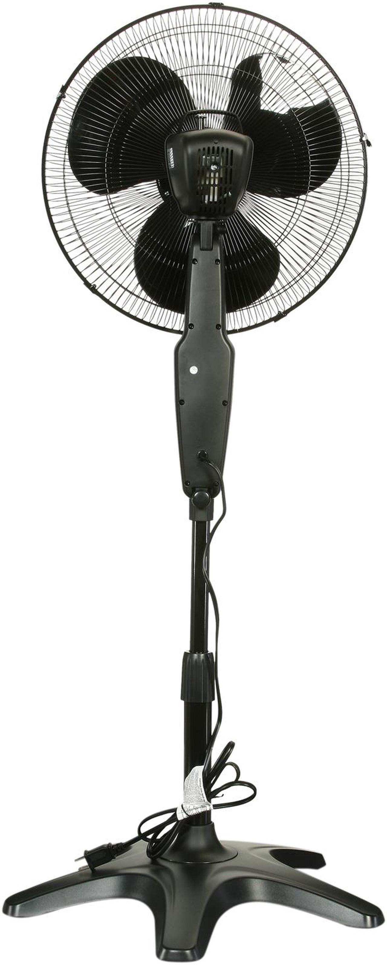 Alt view image 5 of 8 - Honeywell HS-1655 Quietset 16" Stand Floor Fan 5 Speed Adjustable Height