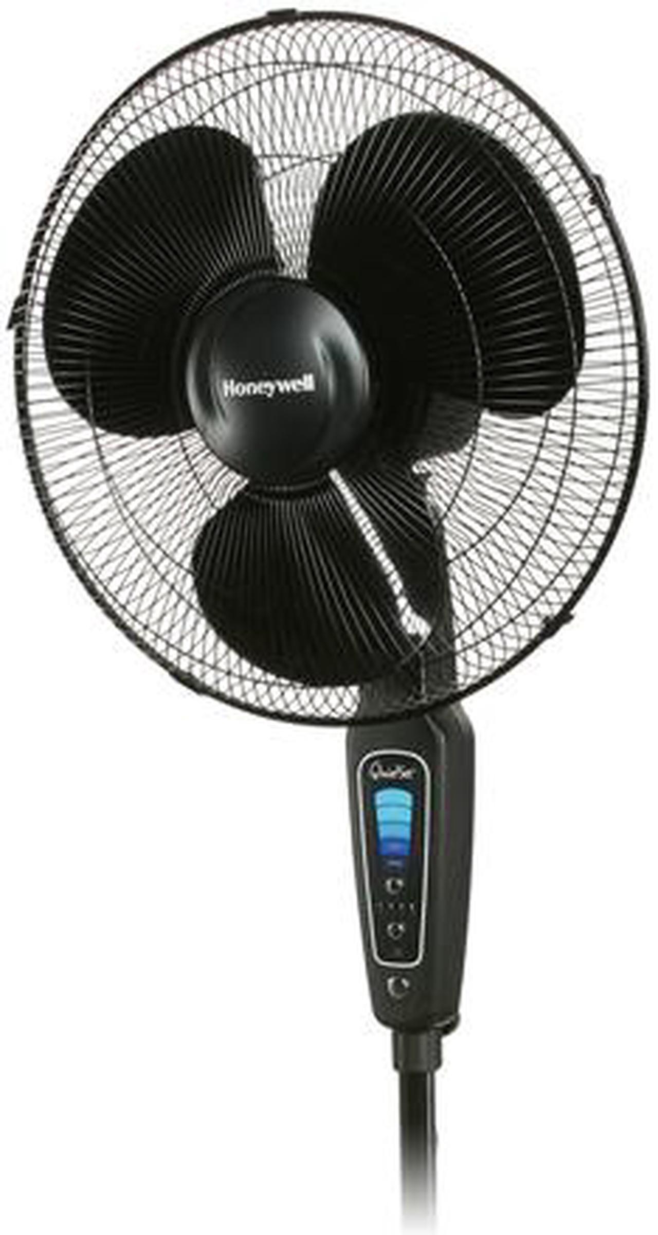 Main image of Honeywell HS-1655 Quietset 16" Stand Floor Fan 5 Speed Adjustable Height