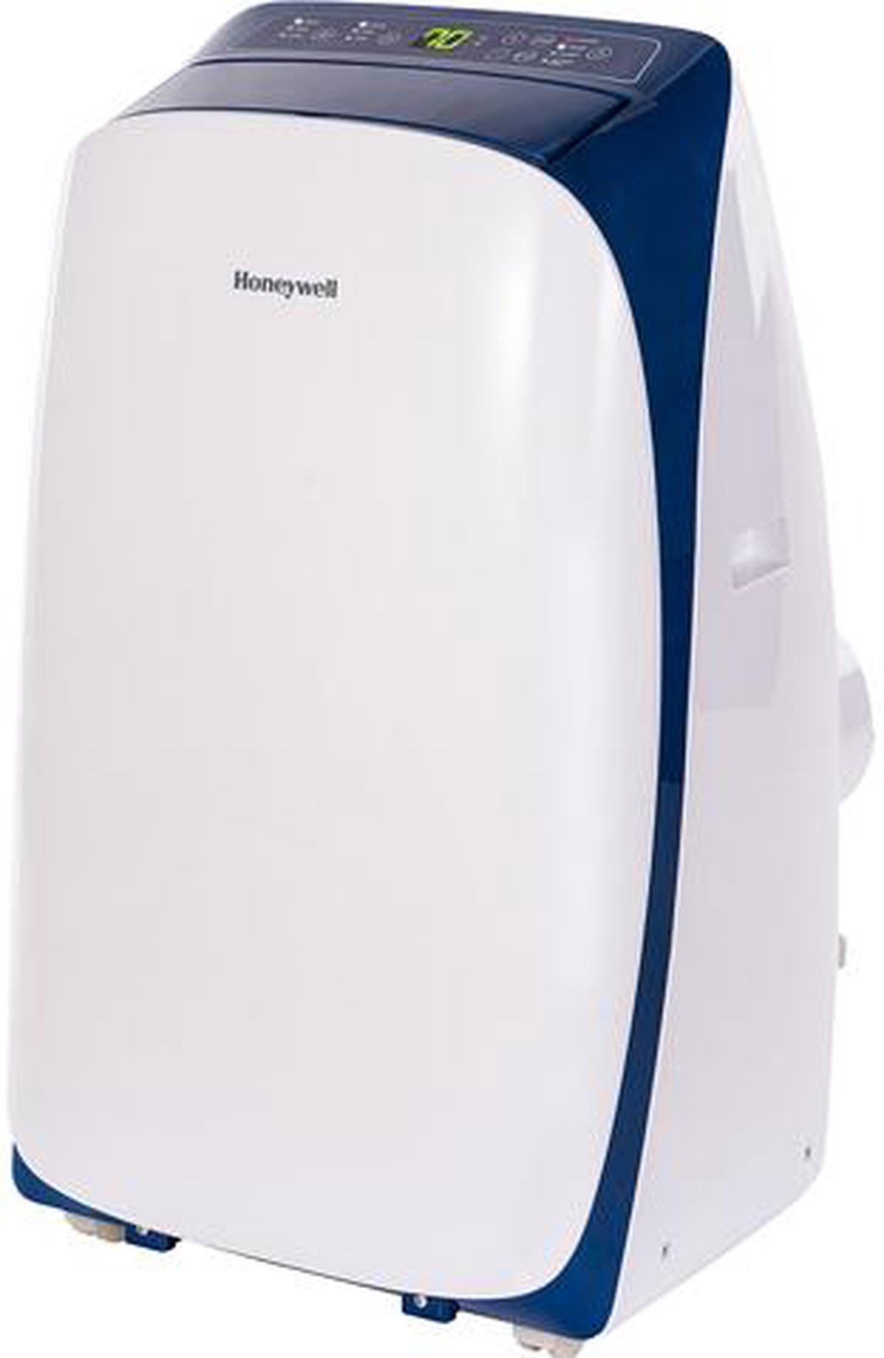 Main image of Honeywell HL12CESWB 12,000 Cooling Capacity (BTU) Portable Air Conditioner, White/Blue