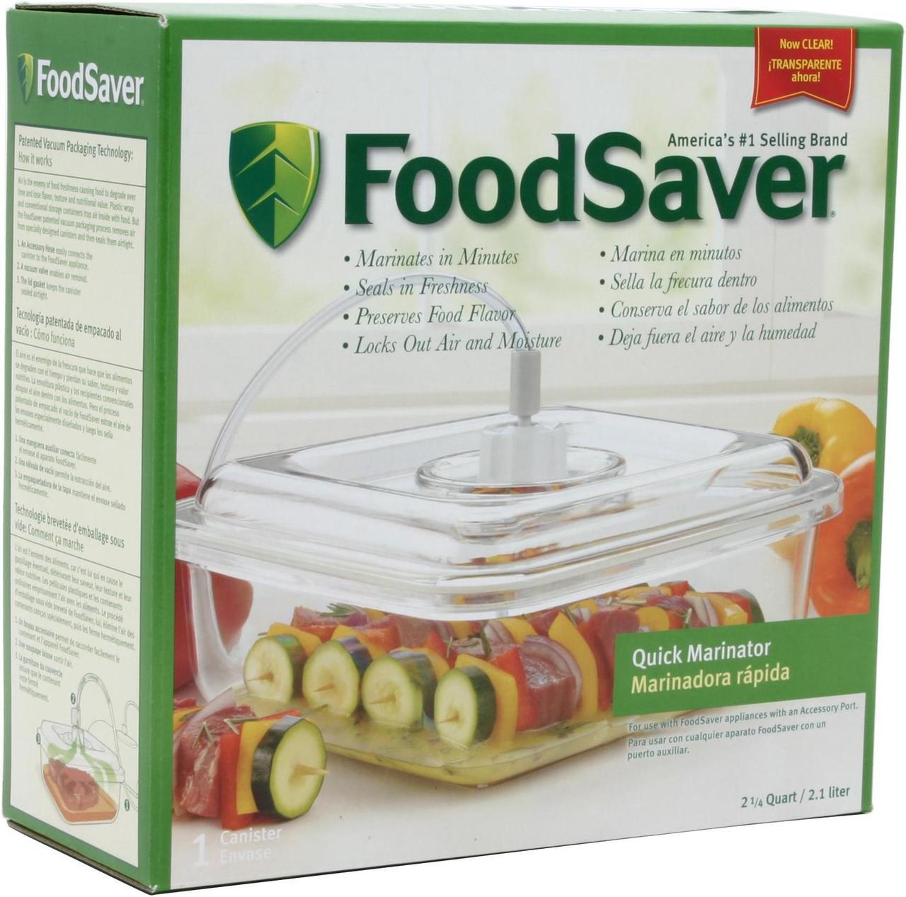 Alt view image 3 of 3 - FoodSaver Quick Marinator Canister - T02-0050-01