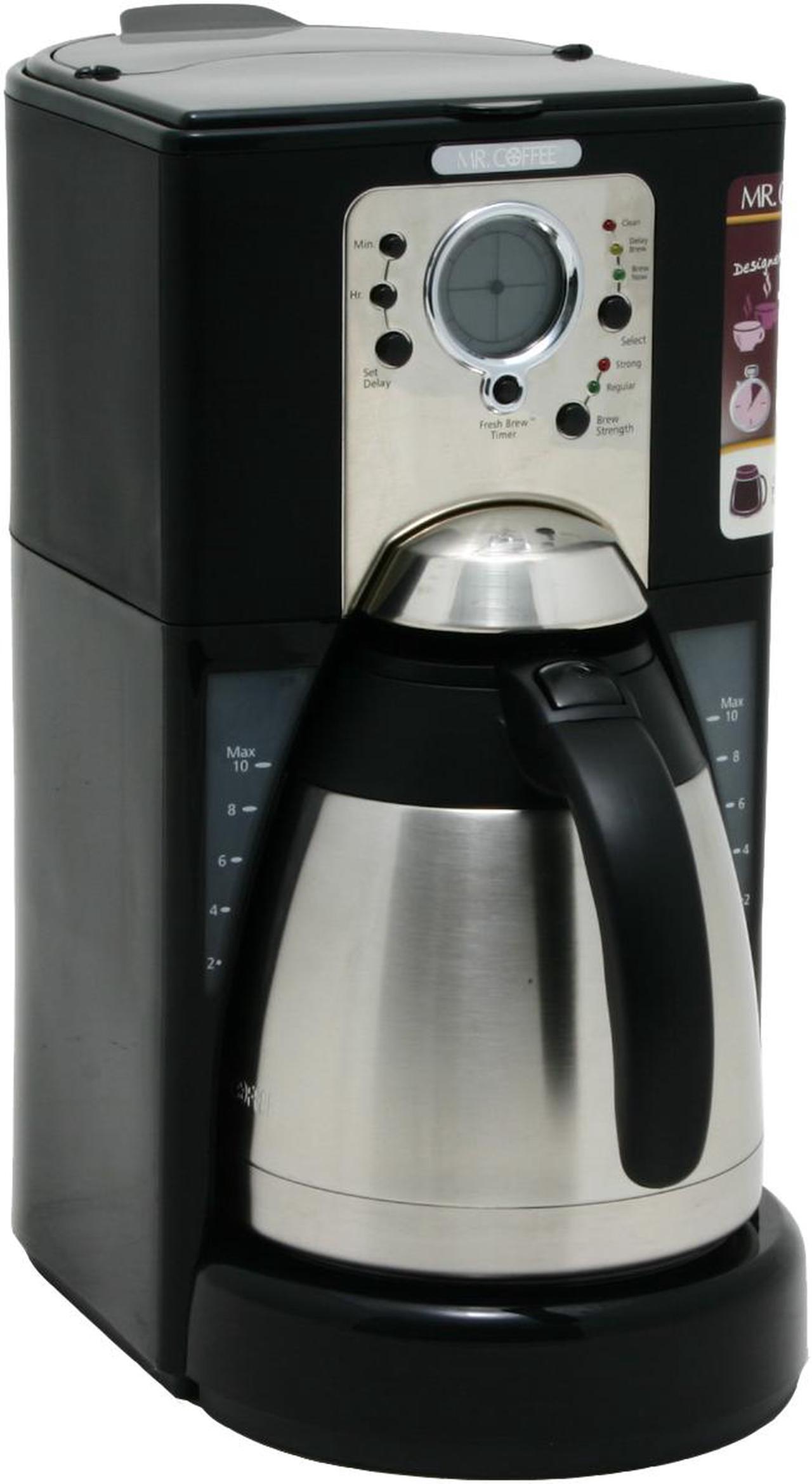 MR. COFFEE FTTX85 Black 10-Cup Thermal Programmable Coffee maker