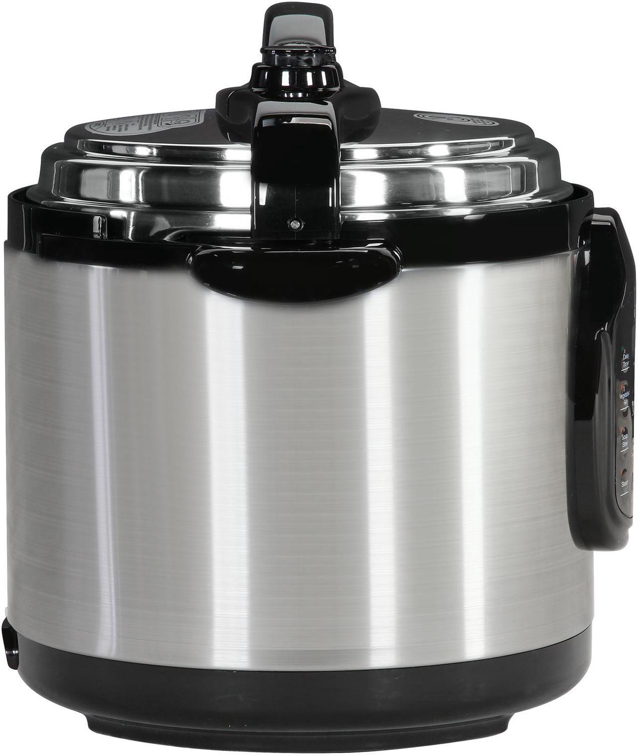 Alt view image 7 of 13 - Maxi-Matic Elite EPC-678SS Platinum 6 Qt. 11-Function Digital Pressure Cooker with Stainless Steel Pot