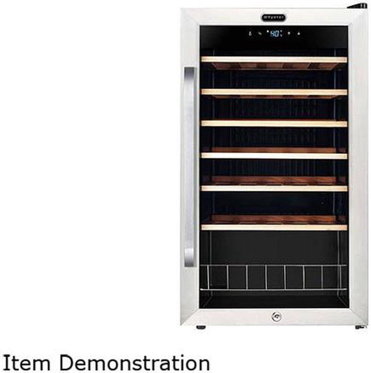 Alt view image 5 of 6 - FWC-341TS Whynter 34-Bottle Freestanding Stainless Steel Wine Refrigerator with Display Shelf and Digital Control