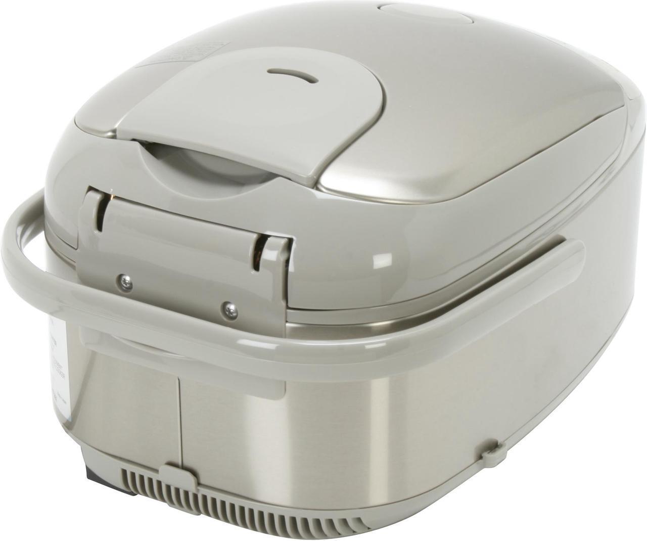 Alt view image 4 of 5 - ZOJIRUSHI NP-HBC10 Stainless Steel 5.5 cups Induction Heating System Rice Cooker & Warmer