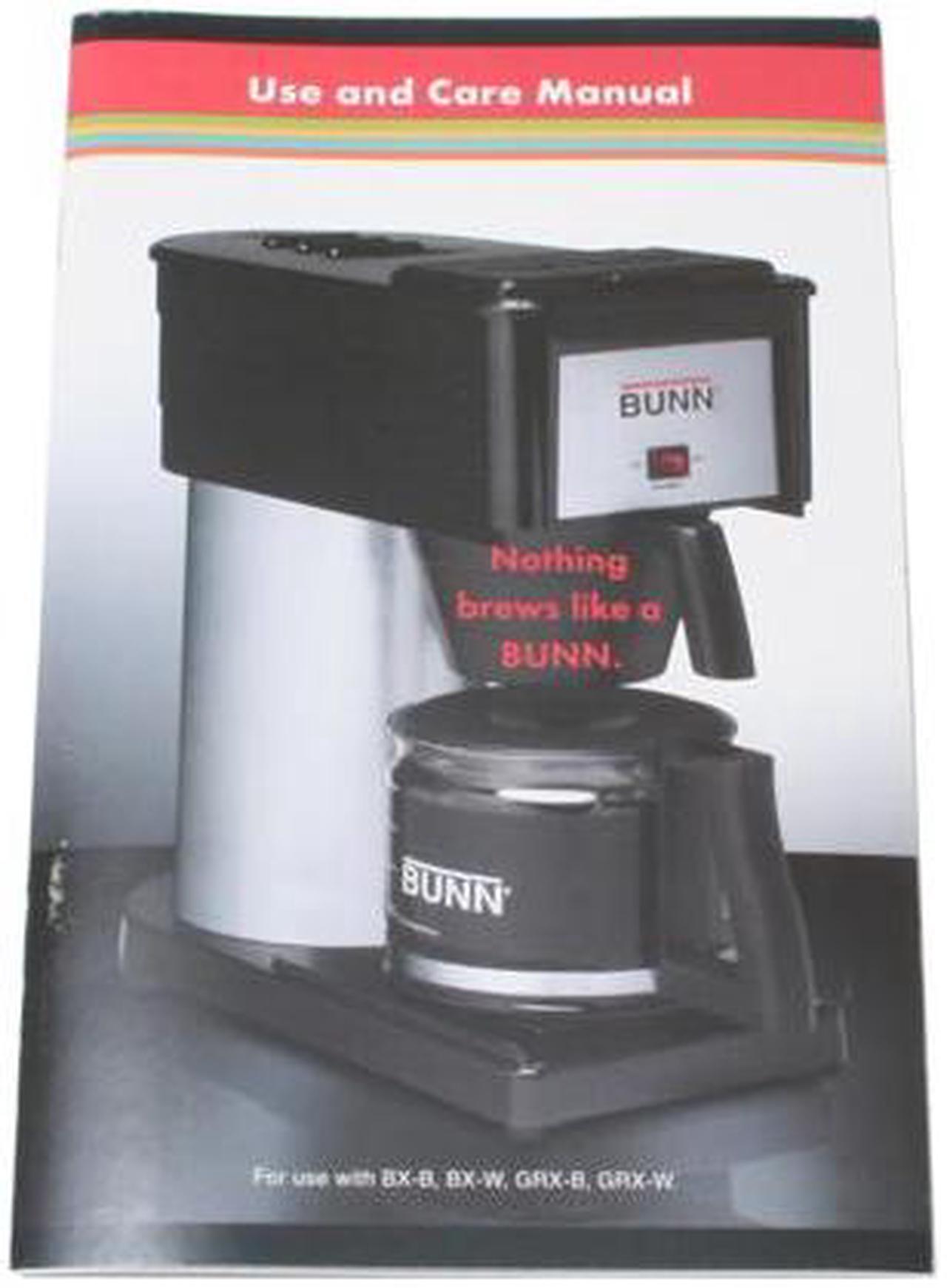 Alt view image 7 of 8 - BUNN GRB Velocity Brew 10-Cup Home Coffee Brewer, Black