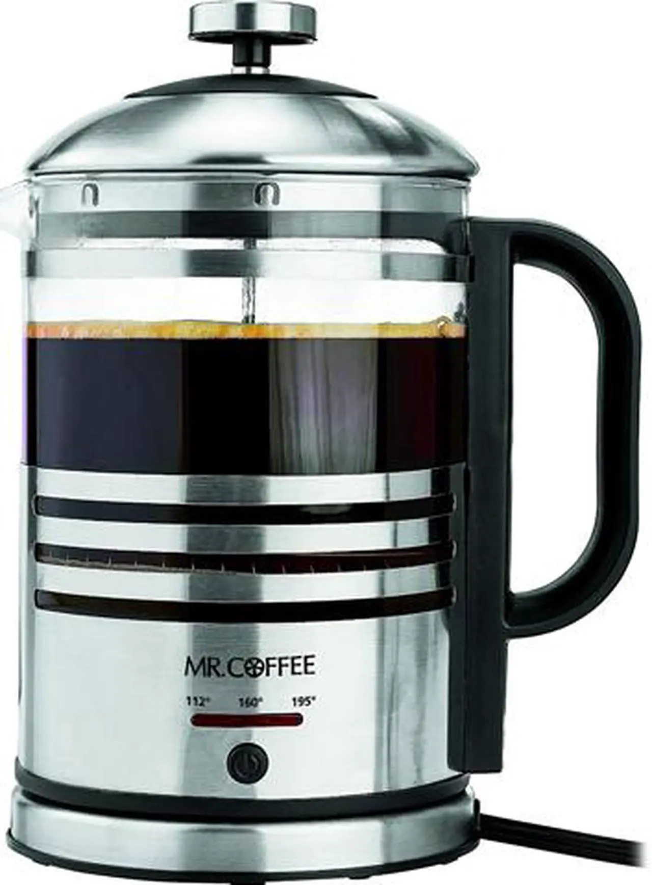 Main image of MR. COFFEE BVMC-FPK33-RB 3-n-1 Best Electric French Press & Hot Water Kettle for rich-tasting Coffee, delicious tea and hot water