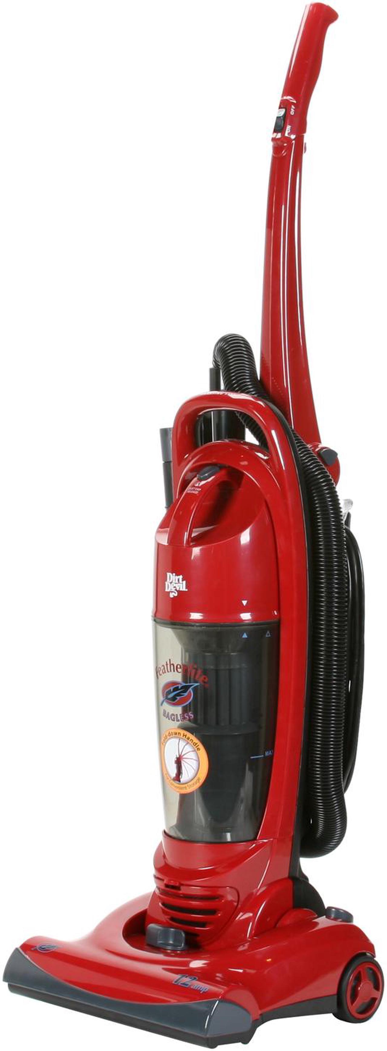 Dirt Devil M085850 Featherlite Bagless Upright Vacuum Cleaner Red