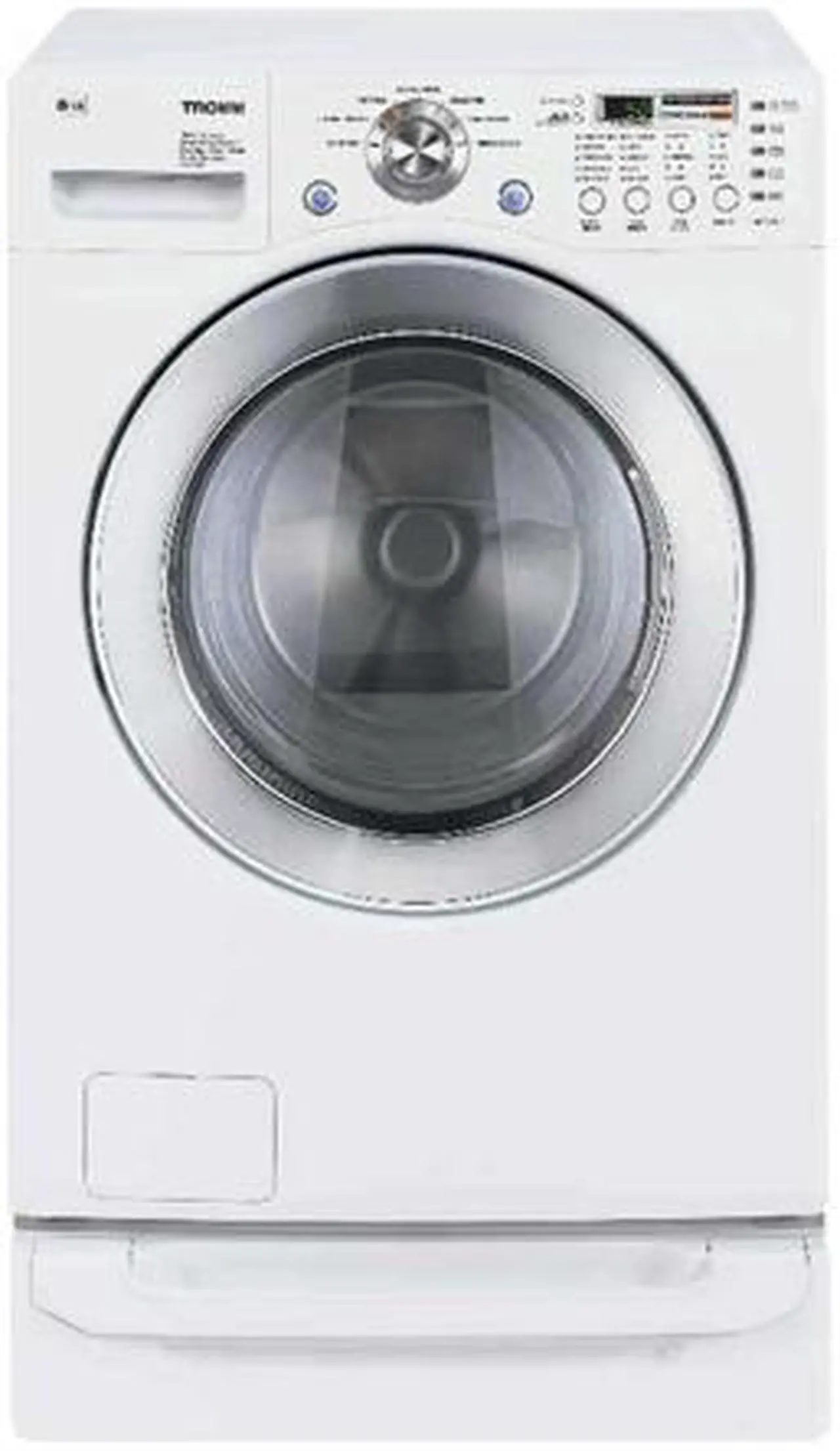 Main image of LG WM3677HW 3.72 cu.ft. White Washer/Dryer Combo