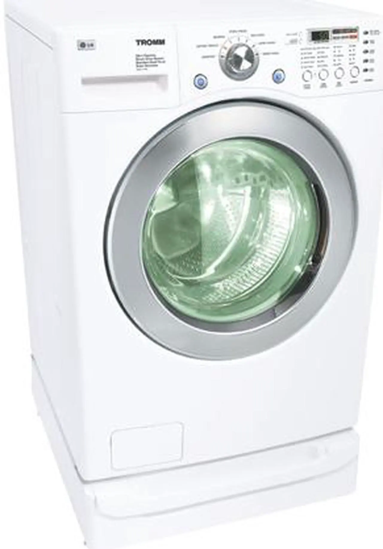 Alt view image 2 of 3 - LG WM2277HW White 3.83 cu.ft. Front-Loading Washer