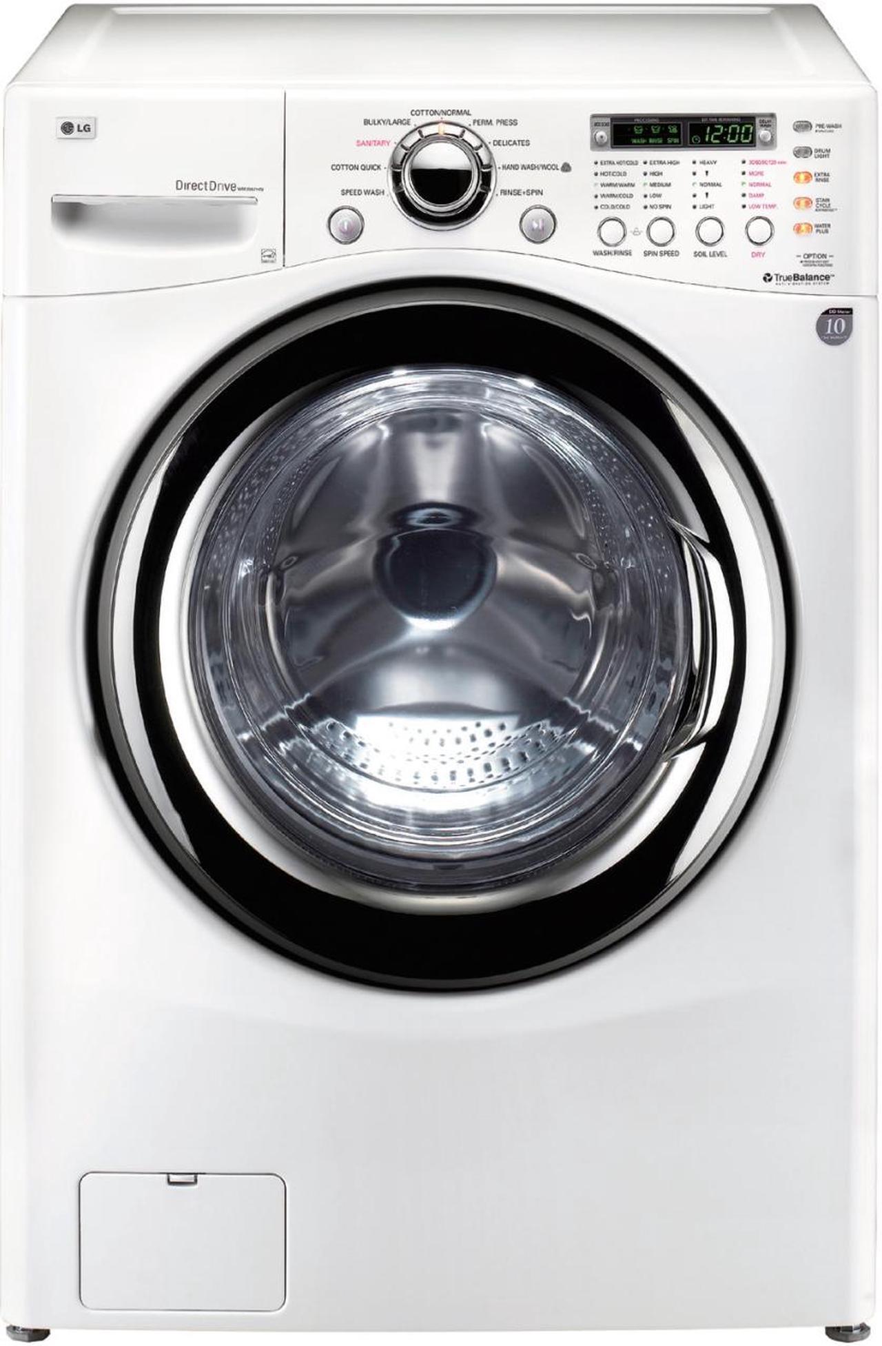 Main image of LG WM3987HW 4.2 cu.ft. White Front Load Washer / Dryer Combo