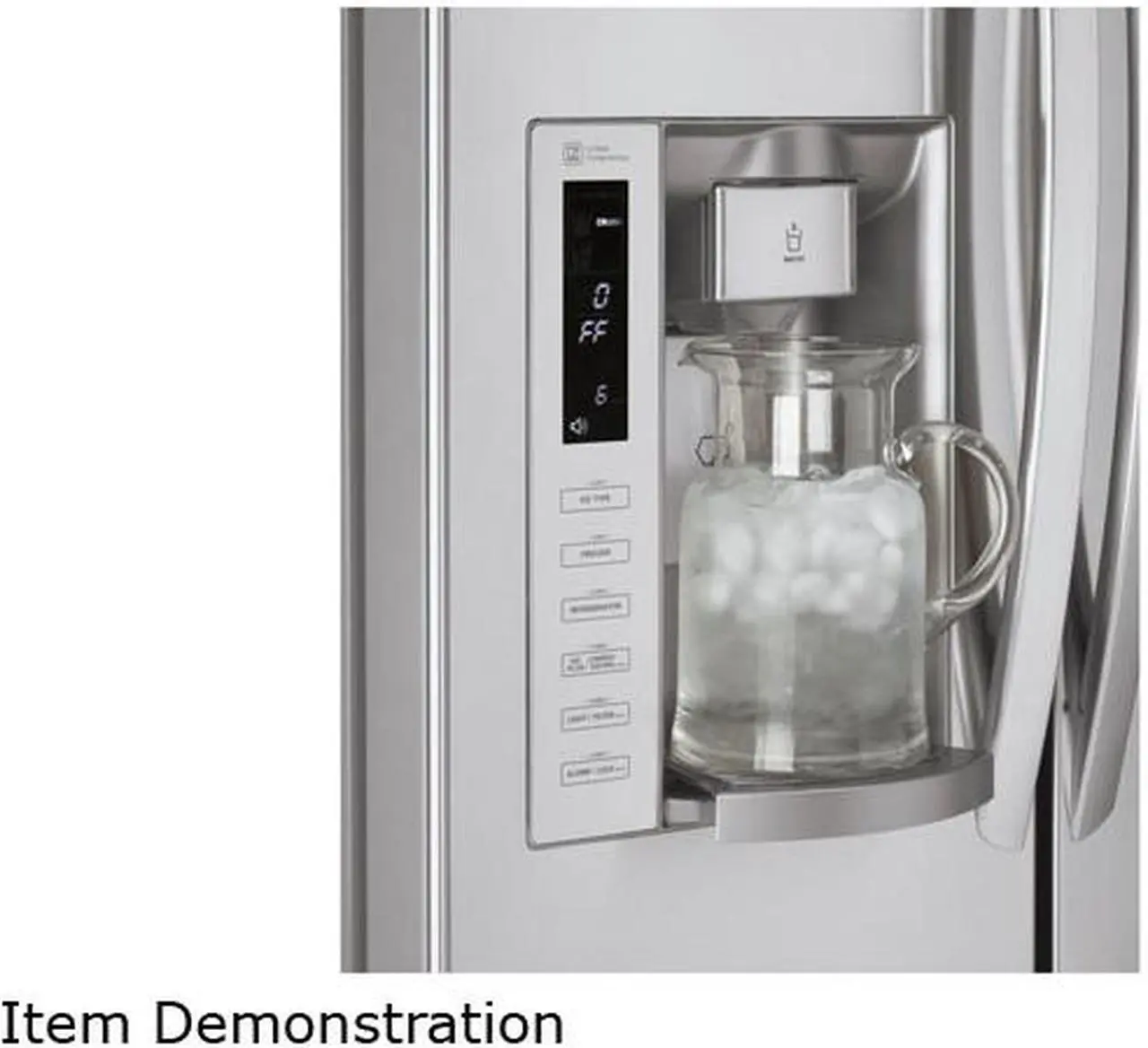 Alt view image 4 of 8 - LG 24.9 cu. ft. LG Refrigerator LFX25978ST Stainless Steel LFX25978ST