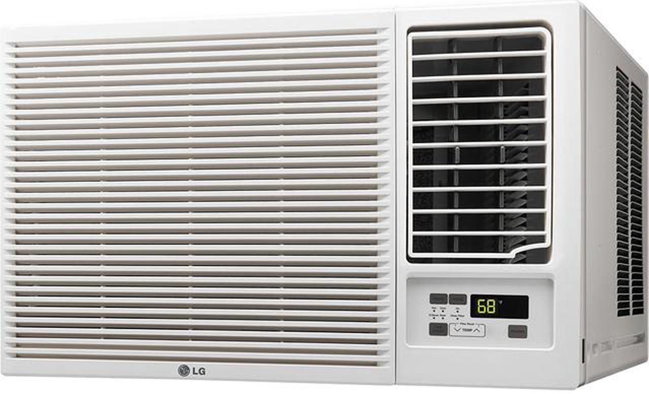 LG LW8016HR 7,500 BTU 115V Window-Mounted Air Conditioner with 3,850 BTU Supplemental Heat Function