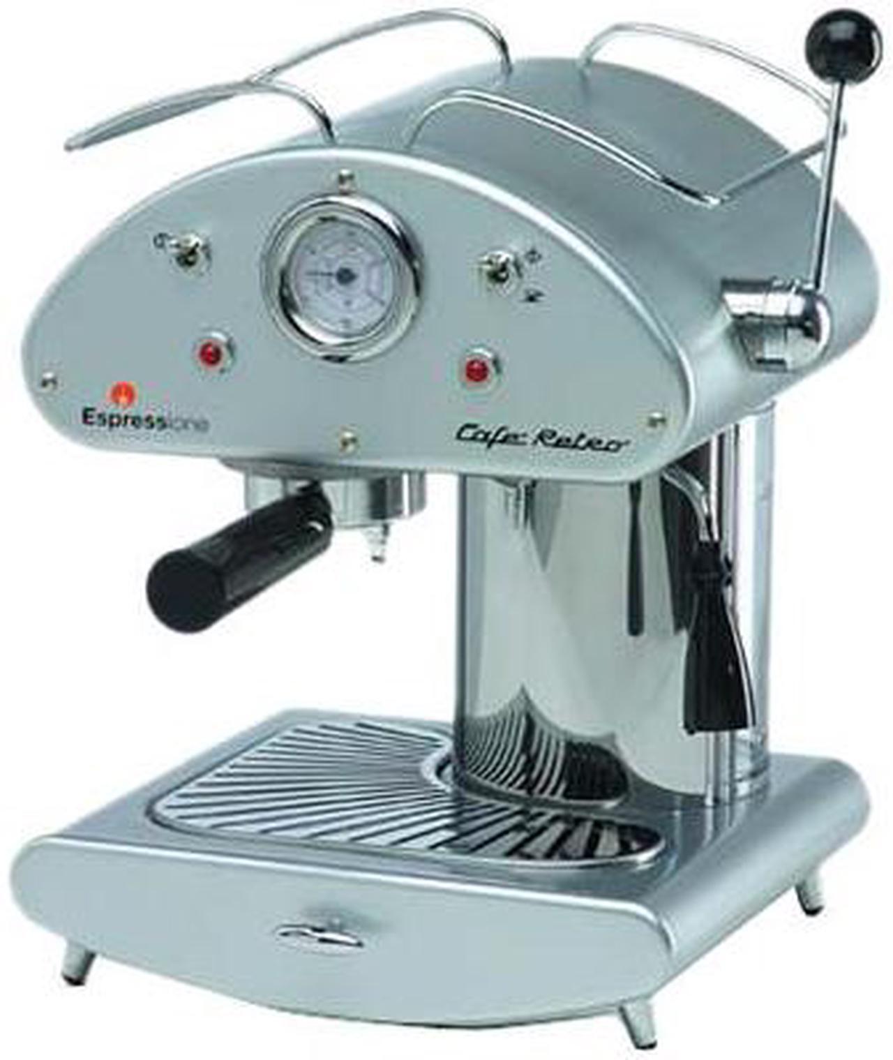 Main image of Espressione 1385S Cafe Retro Espresso Machine Silver