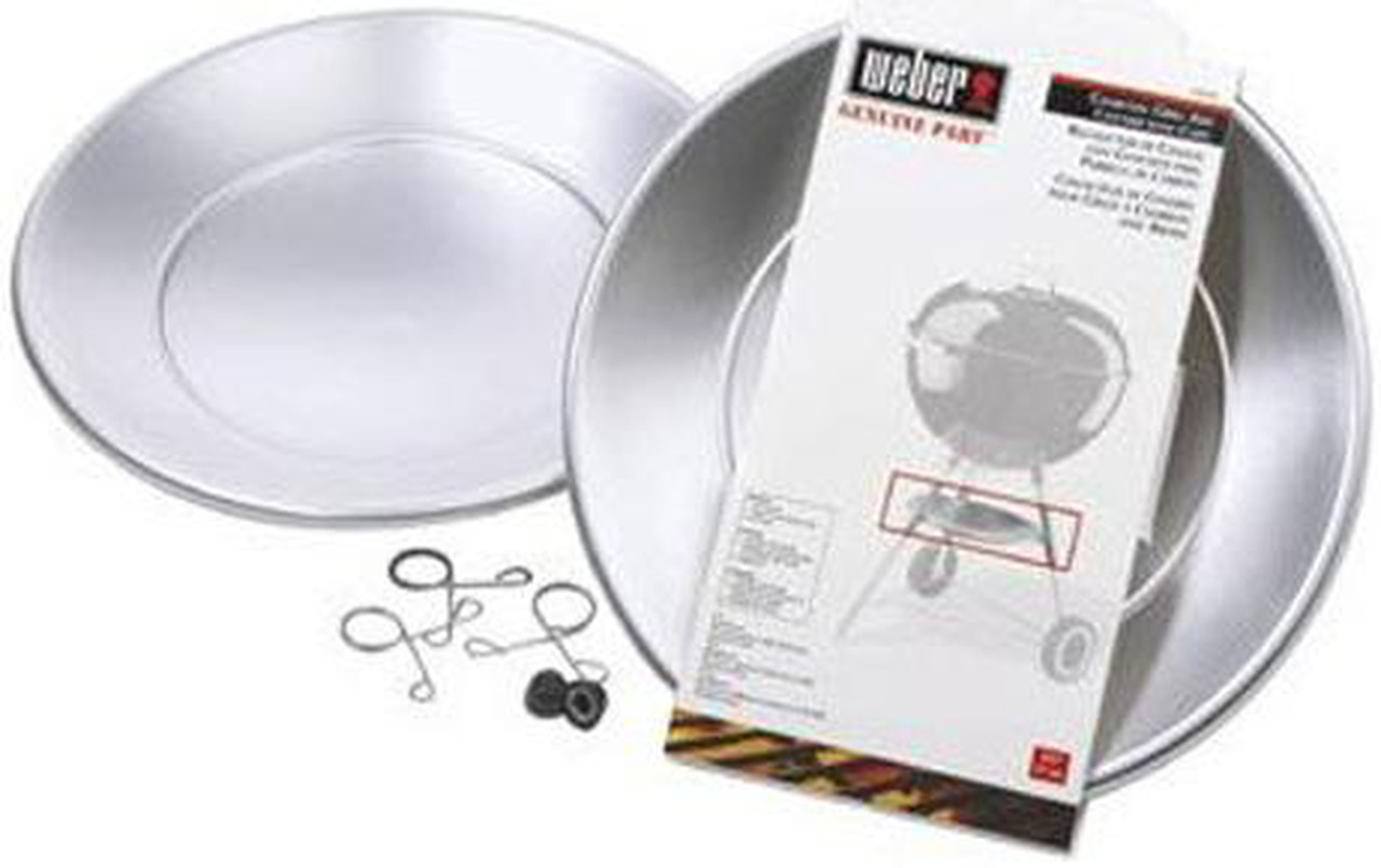 Weber 65143 Kit Raccoglitore Cenere Per Griglie One Touch Da 22.5 Pollici - Compatibile 2015 E Modelli Precedenti
