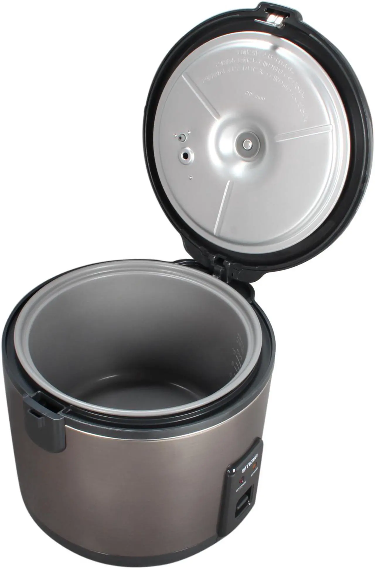 Alt view image 5 of 6 - Tiger JNP-S18U Rice Cooker and Warmer, Stainless Steel Gray, 20 Cups Cooked /10 Cups Uncooked