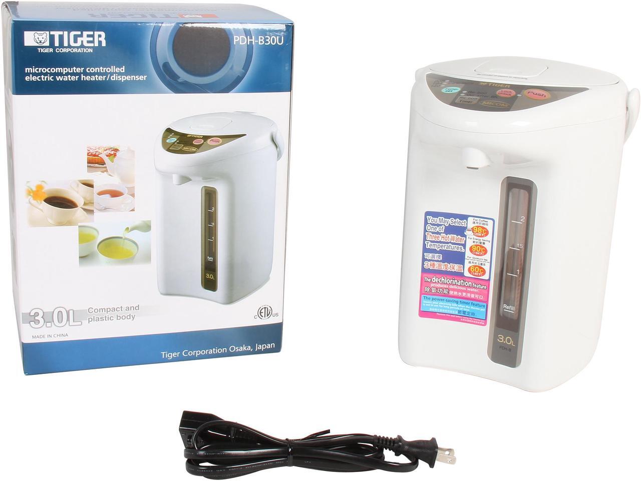 Alt view image 6 of 6 - TIGER PDH-B30U Micom Hot Water Kettle