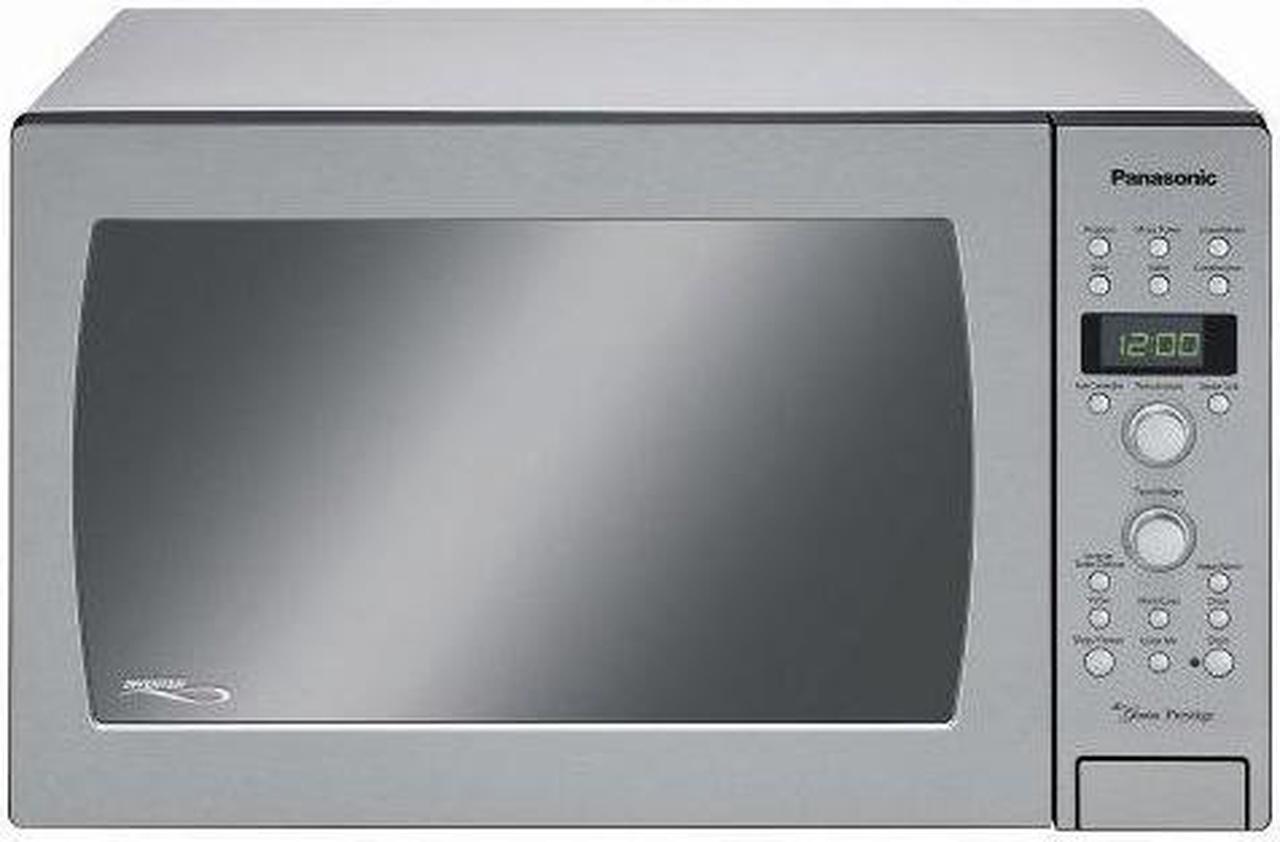 Panasonic 1100 Watts Genius Prestige Convection Microwave Oven NN-C994S Sensor Cook Silver