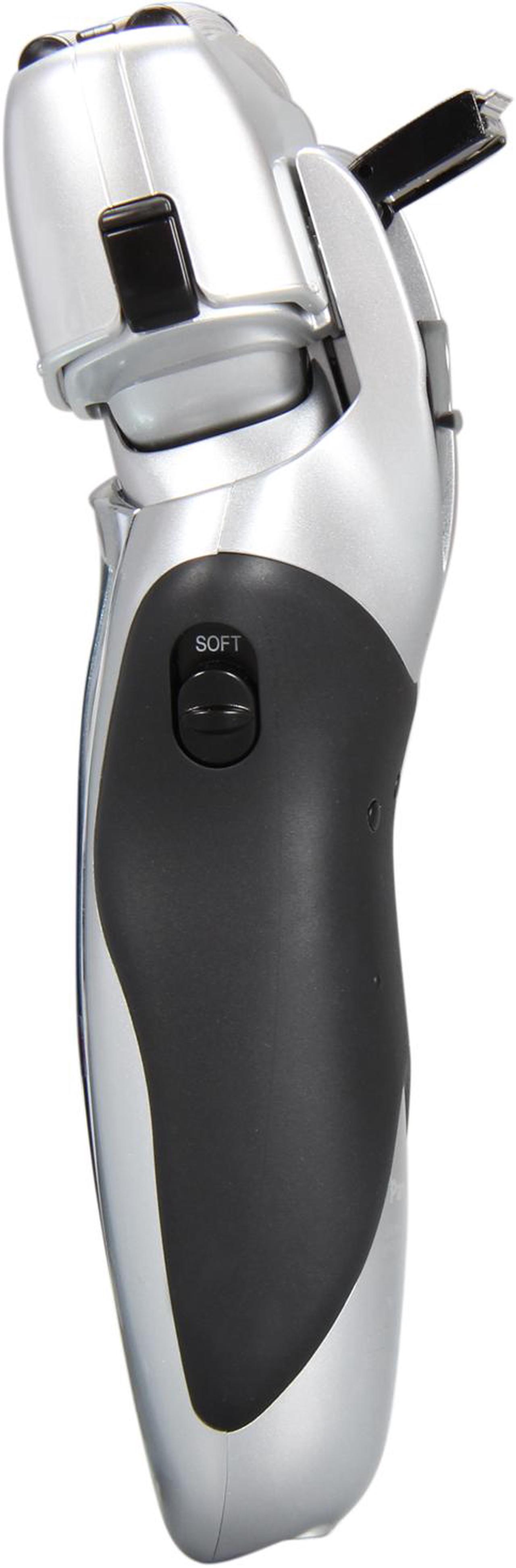 Alt view image 6 of 8 - Panasonic ES8103S 3-Blade Wet/Dry Electric Shaver With Nanotech Blades