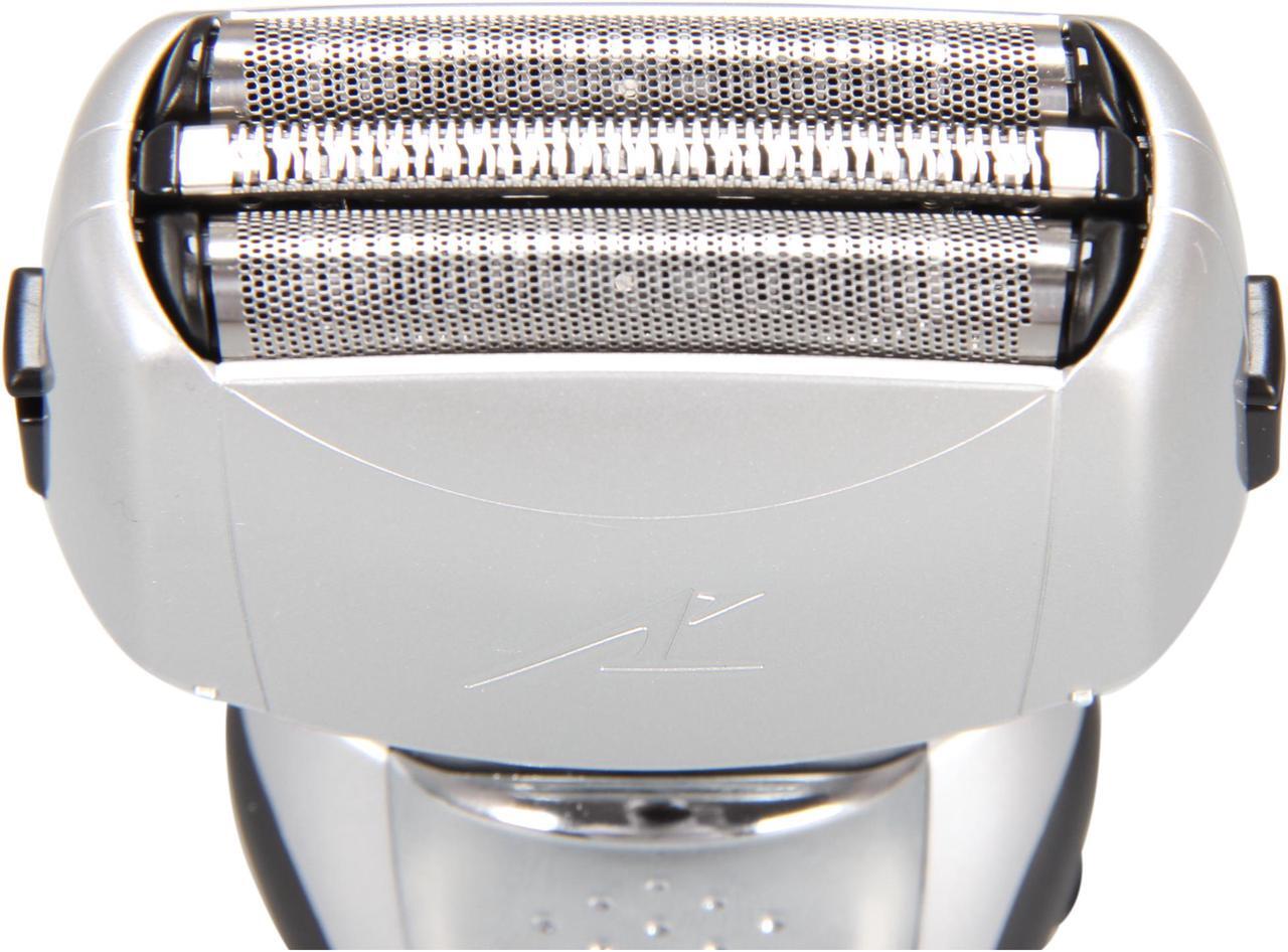 Alt view image 7 of 8 - Panasonic ES8103S 3-Blade Wet/Dry Electric Shaver With Nanotech Blades