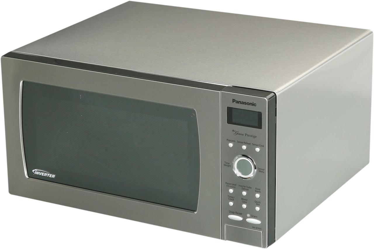 Panasonic NN-SE782S 1.6 cu. ft. Genius Prestige Countertop Built-in Microwave Oven with Inverter Technology