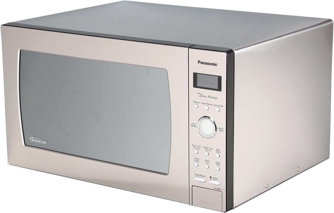 Panasonic NN-SE982S 2.2 cu. ft Genius Prestige Countertop Built-in Microwave Oven with Inverter Technology