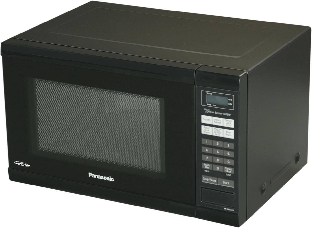 Main image of Panasonic Microwave Oven NN-SN651B 1.2 Cu. Ft Countertop Microwave with Inverter Technology