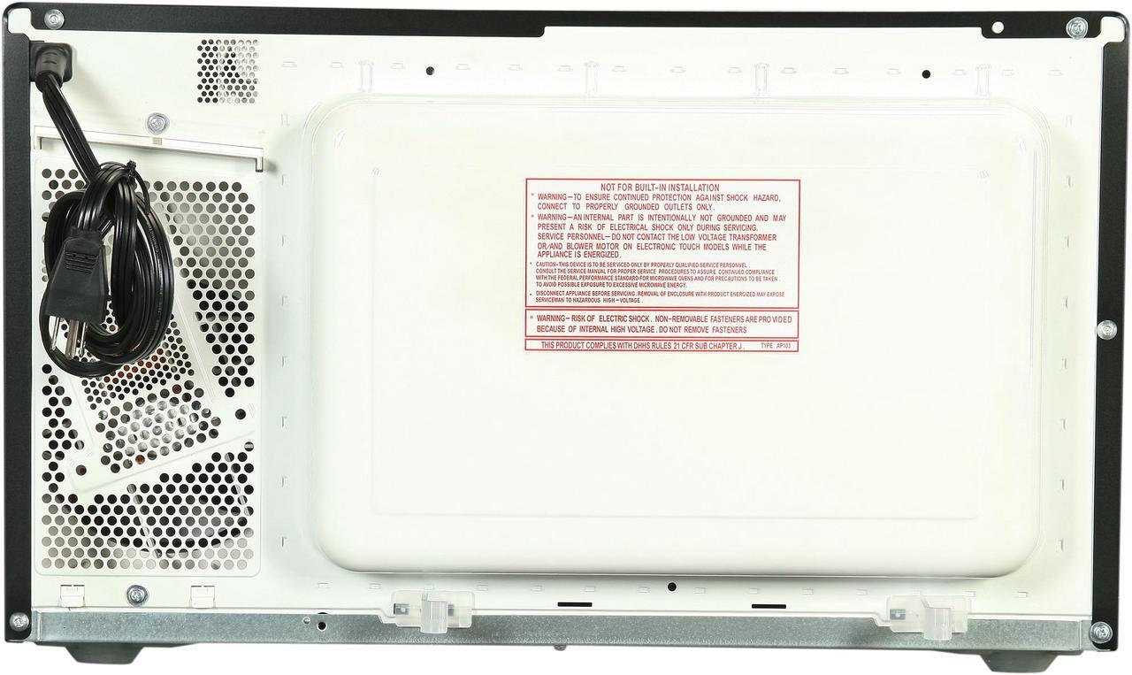 Alt view image 4 of 6 - Panasonic Microwave Oven NN-SN651B 1.2 Cu. Ft Countertop Microwave with Inverter Technology