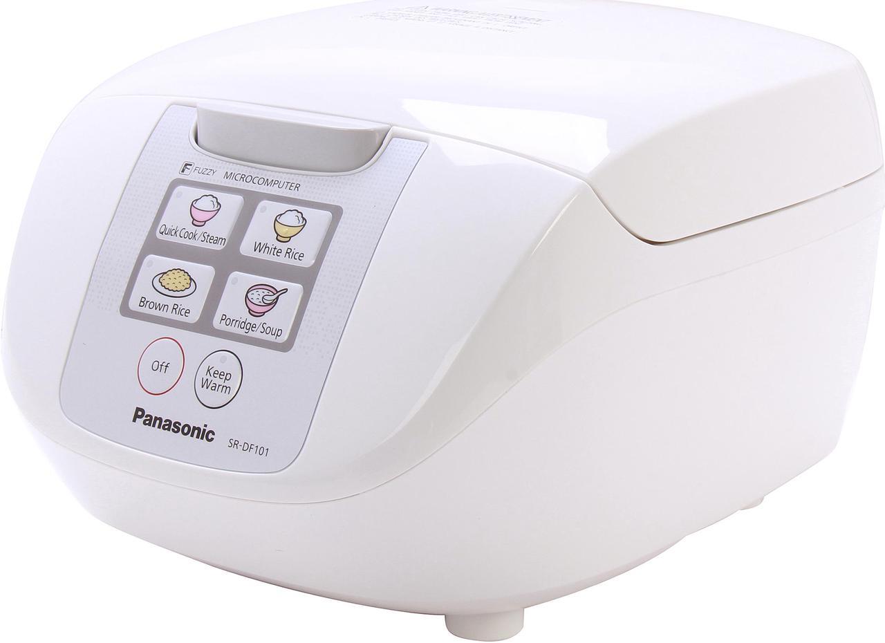 Main image of Panasonic SR-DF101 Microcomputer Controlled Fuzzy Logic 5 Cups (Uncooked)/10 Cups (Cooked) Rice Cooker with One Touch Cooking
