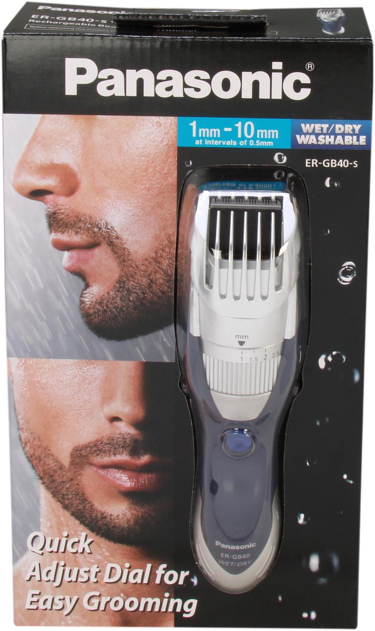 Alt view image 9 of 9 - Panasonic Milano Series ER-GB40-S NEW! Wet/Dry Beard/Hair Trimmer