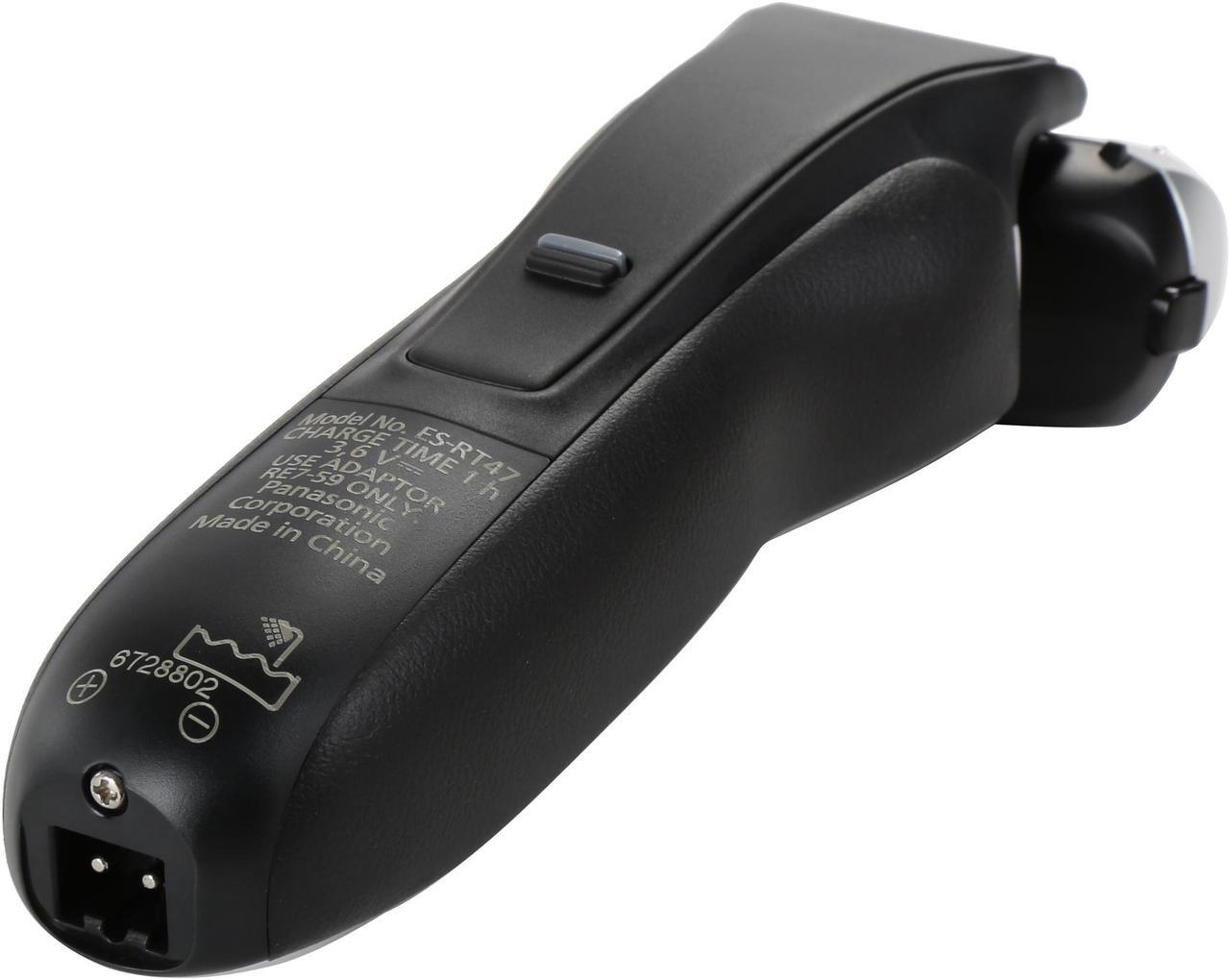 Alt view image 6 of 6 - Panasonic Arc3 Men's 3-Blade Wet/Dry Electric Shaver ES-RT47-S