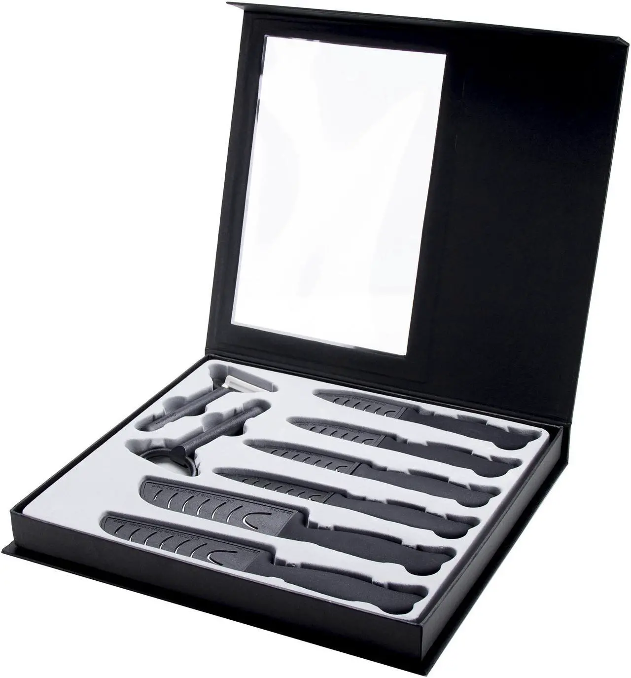 Alt view image 2 of 3 - Yoshi YoshiDLX Blade 8 Piece Ceramic Knife Set