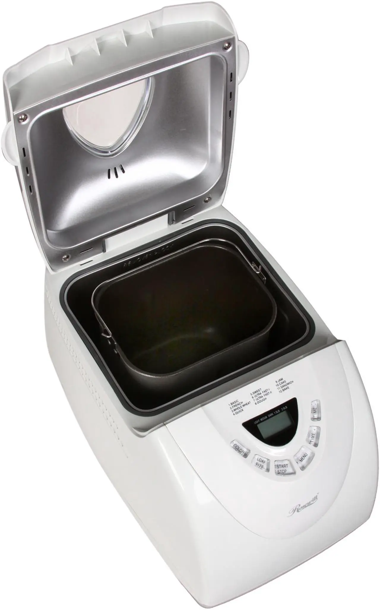 Alt view image 5 of 7 - Rosewill R-BM-01 2-Pound Programmable Bread Maker, White