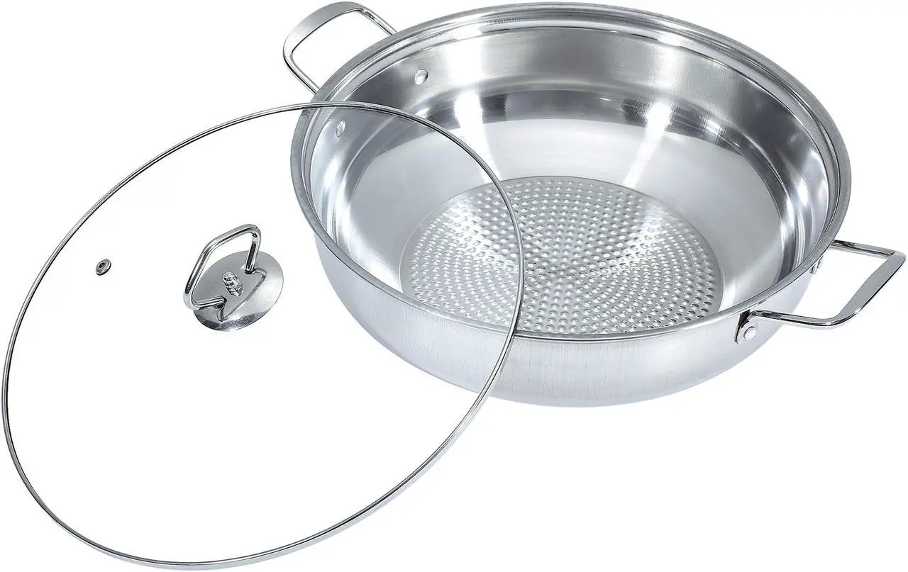 Alt view image 6 of 10 - Rosewill Portable Induction Cooktop Burner, 1800W, 8 Power/Temp Levels, Touch Panel, LED Display, Timer, Auto Shut-Off, Child Safety Lock, Includes Stainless Steel Pot - (RHAI-13001)