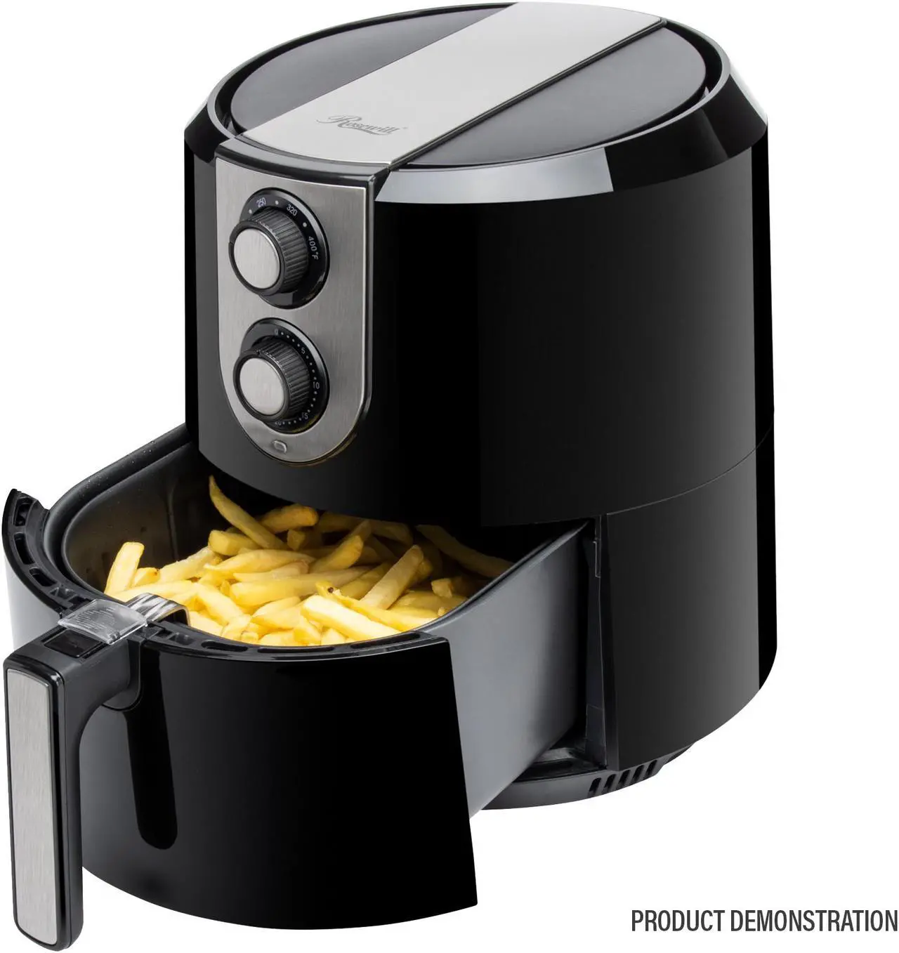 Main image of Rosewill 5.8-Qt XL Air Fryer, Healthy Cooking, Oil-Less, 1800W, 180 to 400 Temperature Range, 30-Minute Timer, Dishwasher Safe - (RHAF-16003V3)
