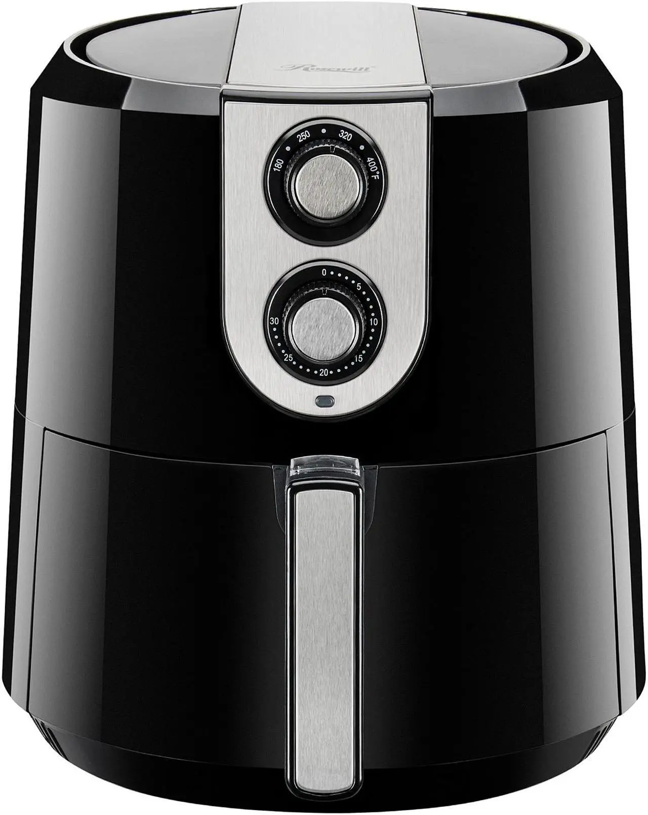 Alt view image 8 of 8 - Rosewill 5.8-Qt XL Air Fryer, Healthy Cooking, Oil-Less, 1800W, 180 to 400 Temperature Range, 30-Minute Timer, Dishwasher Safe - (RHAF-16003V3)