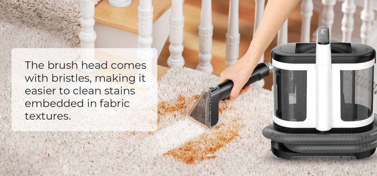 Alt view image 6 of 7 - Rosewill Multi-Purpose Portable Carpet and Upholstery Cleaner, Powerful Suction10 kpa Spot Cleaner ,Car and Auto Detailer, Stain/Spot Remover;  Versatile Use: Carpet, Sofa, Pet Hair Use