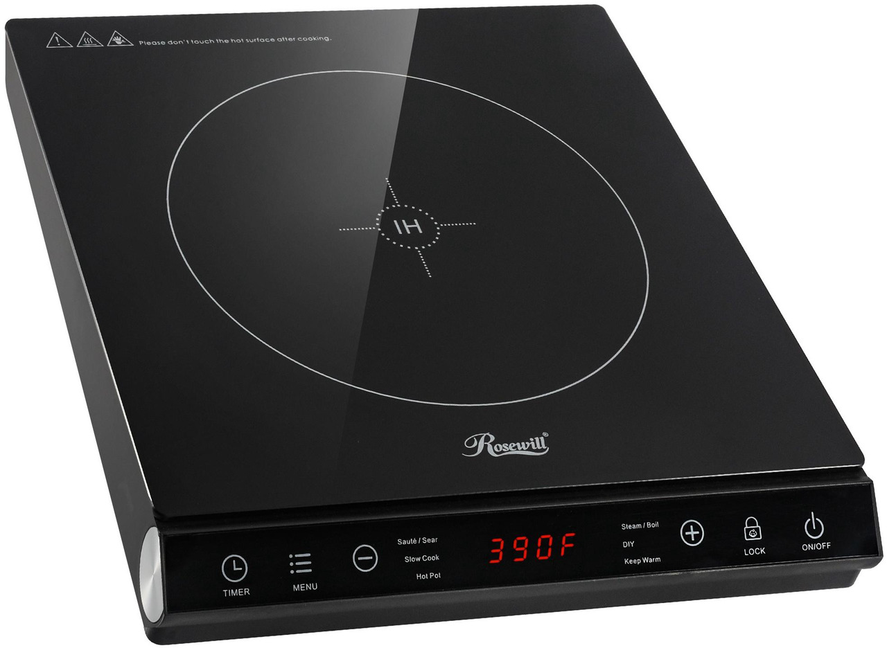 Open Box: Rosewill Portable Induction Cooktop Burner, Induction Hot Plate with 6 Cooking Modes & 12-Hour Timer, Child Safety Lock & Auto Shutoff, Electric Stove for Home, Dorms, RVs - Newegg.com - Open Box condition - Image 11