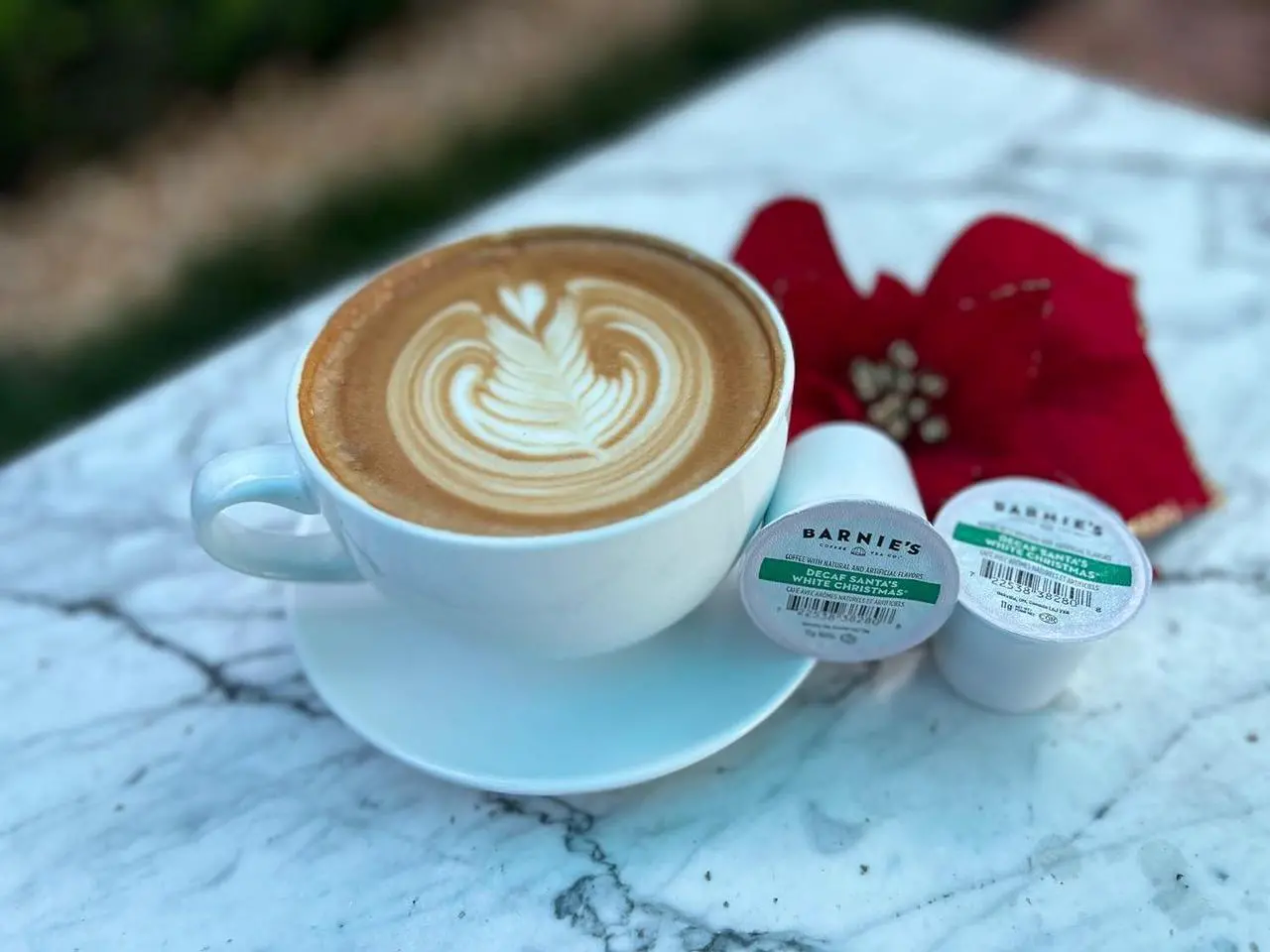 Alt view image 2 of 6 - Barnies Santas White Christmas Decaf Coffee Cups, 24 Cups/Ctn