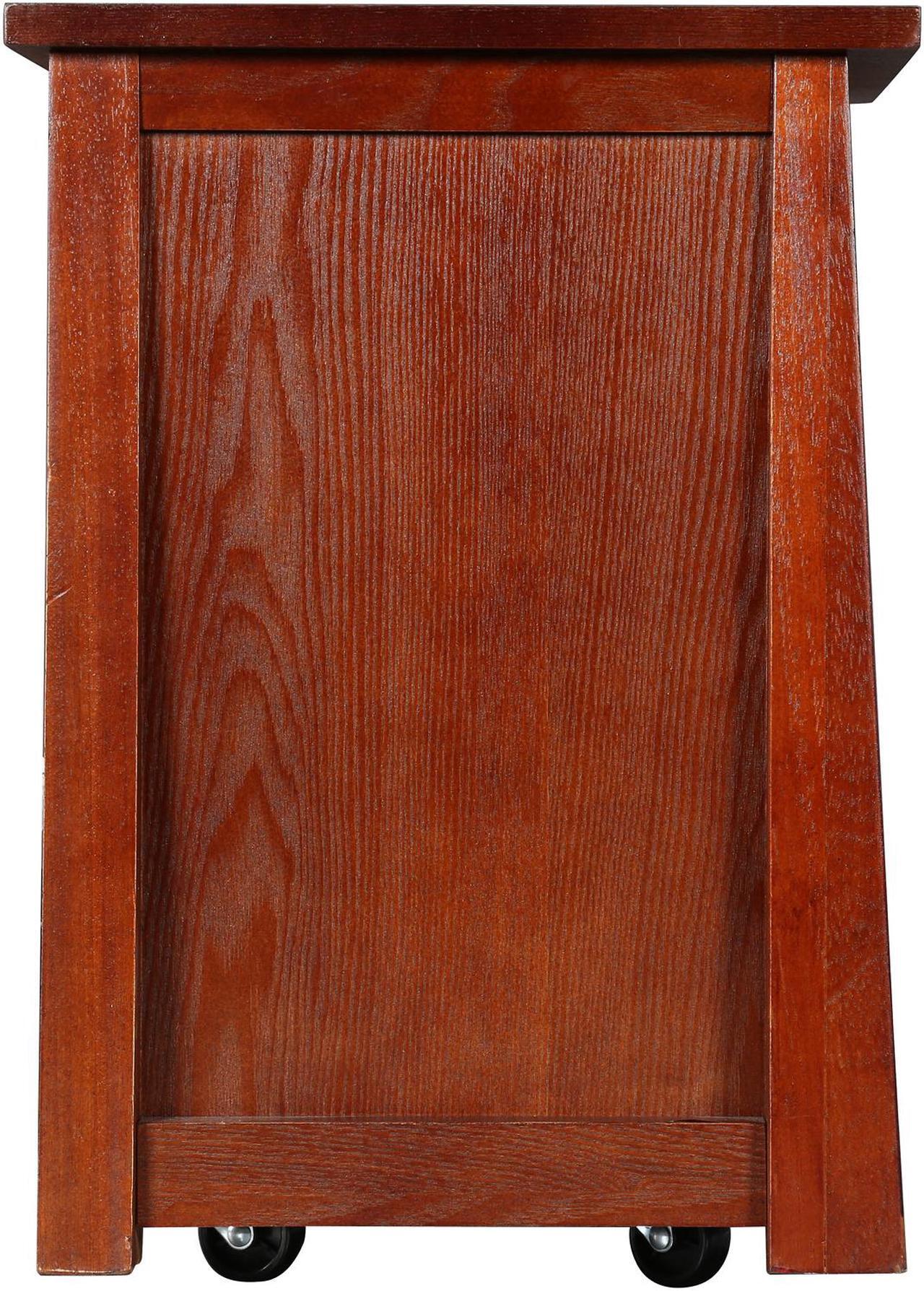 Alt view image 3 of 6 - Lifesmart LS-8WQH-DLX13B 1,500 Watt Infrared Heater, Wooden Cabinet