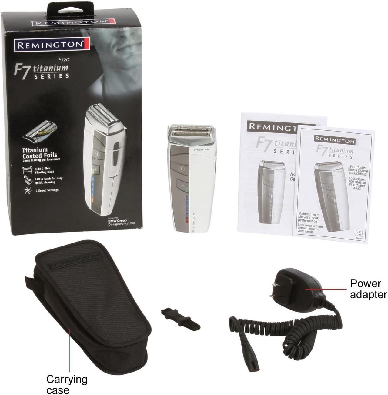 Alt view image 8 of 8 - REMINGTON F-720 Titanium Men's Shavers
