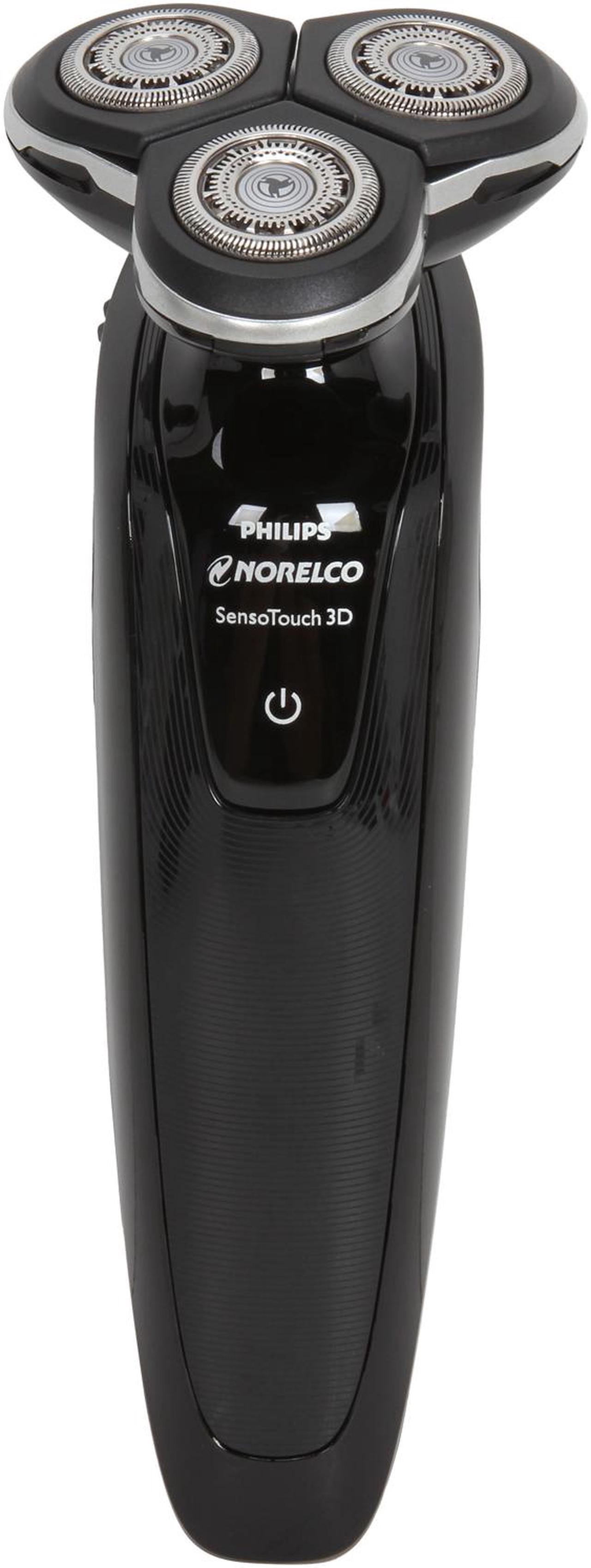 Alt view image 2 of 8 - Philips Norelco Series 8000 1250X/40HP SensoTouch 3D electric razor with bonus RQ111 Click-On Beard Styler / Precision Trimmer (Limited Edition)
