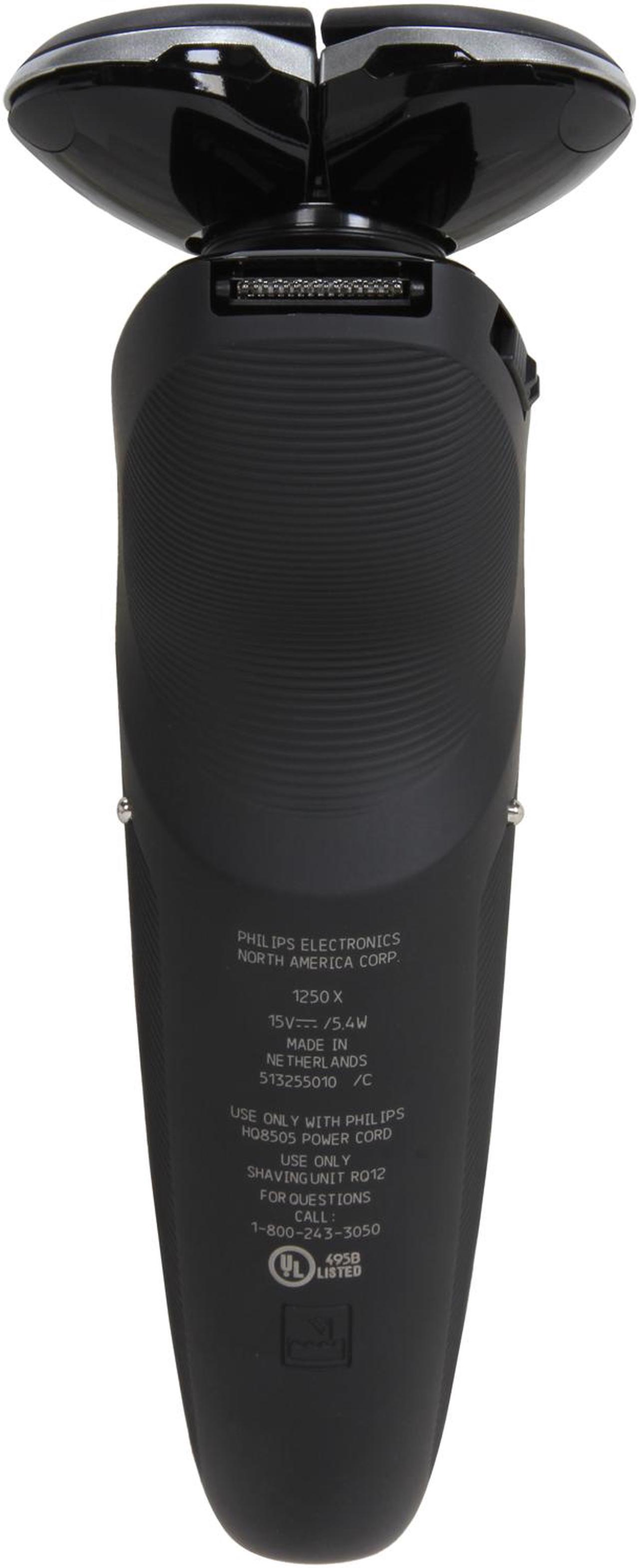 Alt view image 4 of 8 - Philips Norelco Series 8000 1250X/40HP SensoTouch 3D electric razor with bonus RQ111 Click-On Beard Styler / Precision Trimmer (Limited Edition)