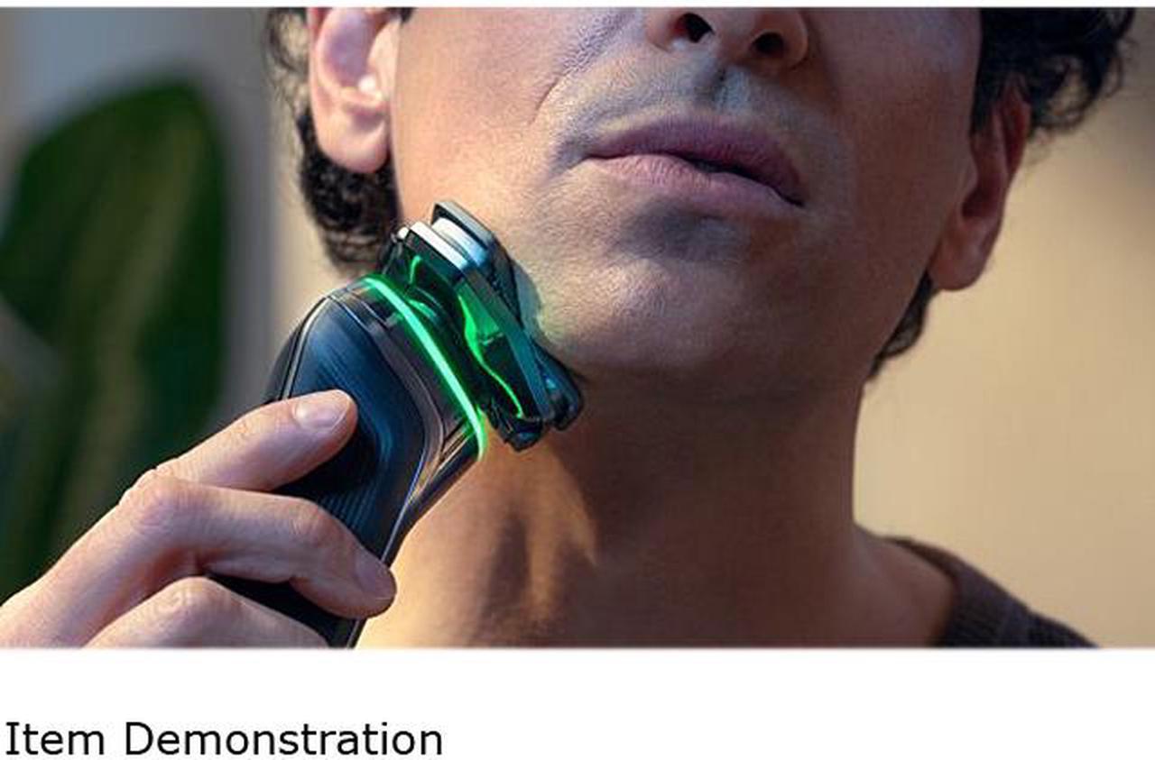 Alt view image 4 of 10 - Philips Norelco S9985/84 9500 Rechargeable Wet & Dry Electric Shaver with Quick Clean, Travel Case, Pop up Trimmer