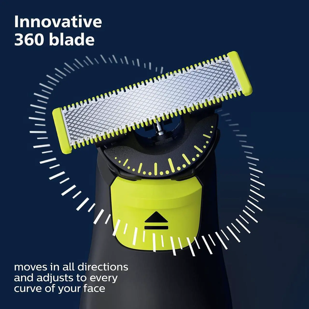 Alt view image 6 of 13 - Philips Norelco OneBlade 360 Pro Hybrid Electric Trimmer QP6531/70