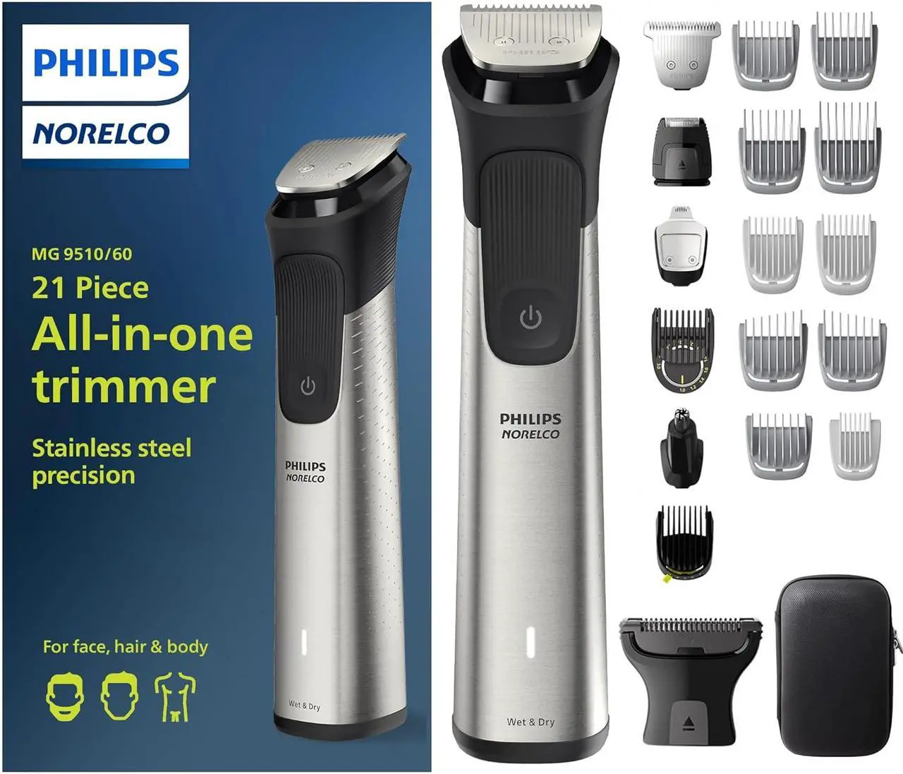 Main image of Norelco MG9510/60 Philips Norelco All-in-One Trimmer Series 9000