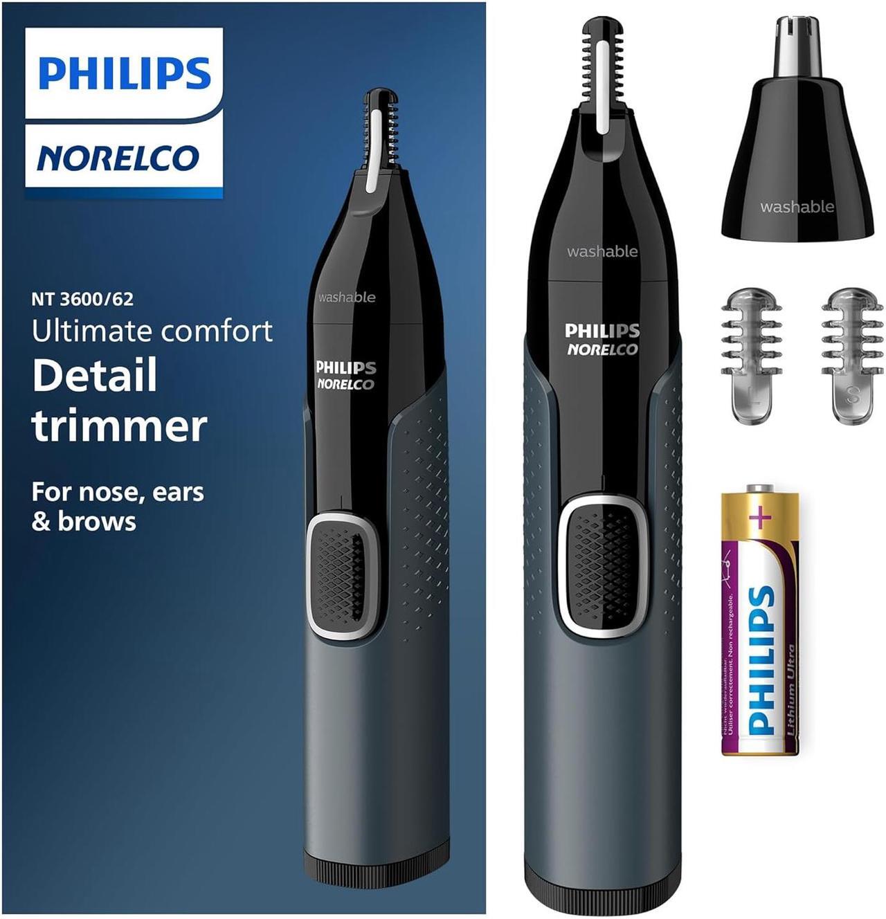 Main image of Philips Norelco Nose Trimmer 3000, for Nose, Ears Eyebrows, NT3600/62