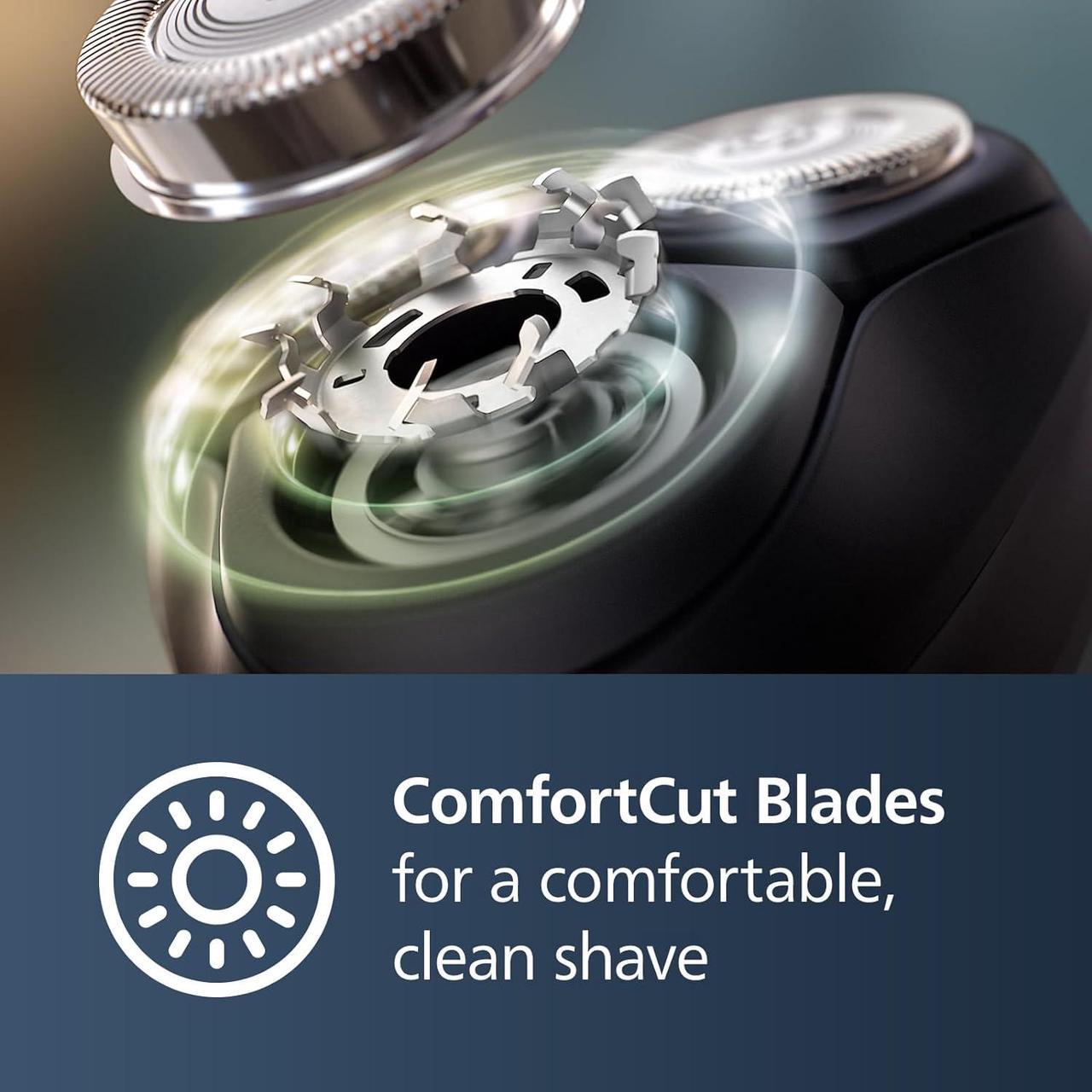 Alt view image 3 of 12 - Philips Norelco Shaver 3600, Rechargeable Wet & Dry electric shaver with Pop-Up Trimmer and Storage Pouch