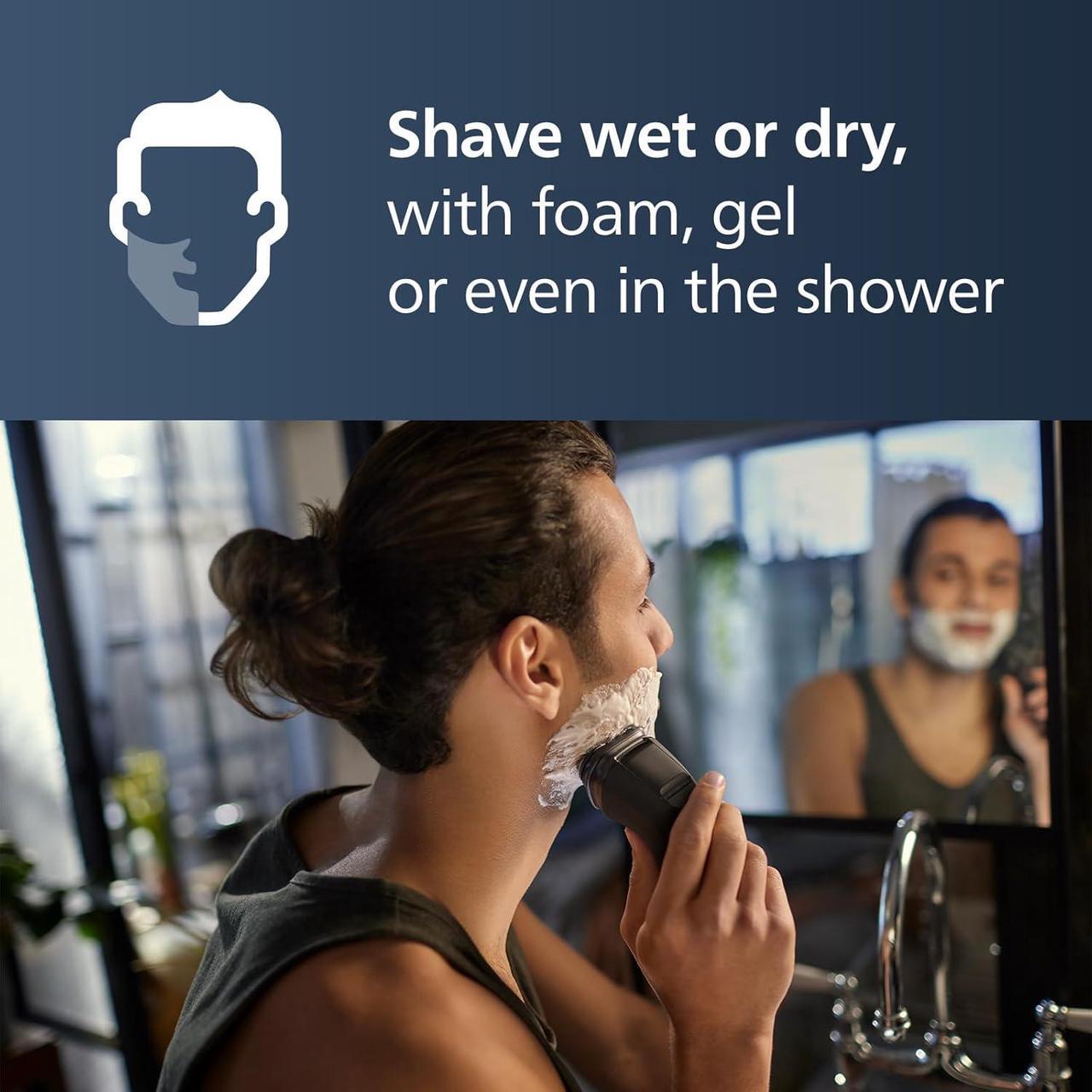 Alt view image 7 of 12 - Philips Norelco Shaver 2400, Cordless Electric Shaver with Pop-Up Trimmer