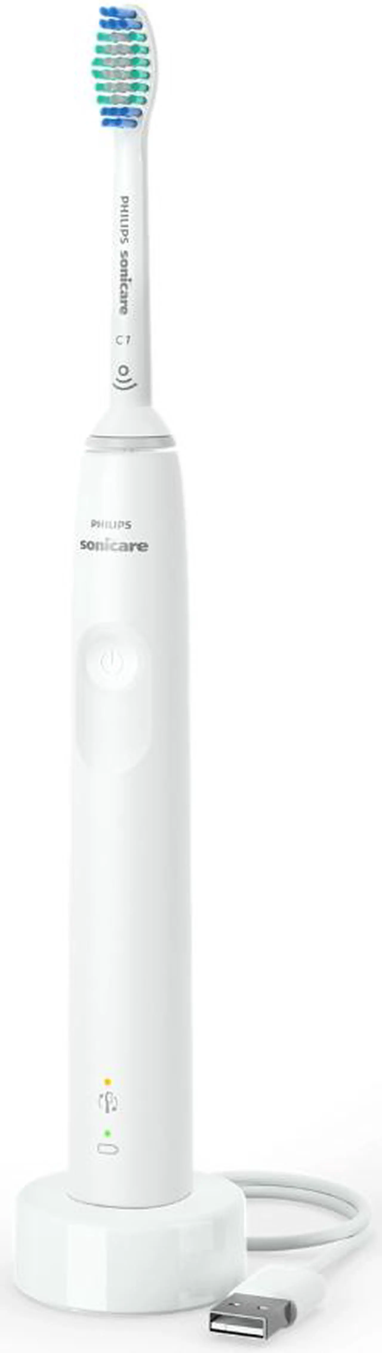 Main image of Philips Sonicare HX3681/03 3100 Power Toothbrush, Rechargeable Electric Toothbrush with Pressure Sensor, White