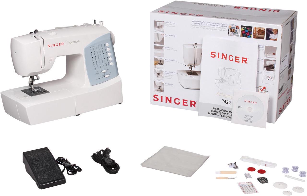 Alt view image 7 of 7 - Singer Sewing Co. 7422CL 30 Stitch Sewing Machine 30 Utility Stitch Functions